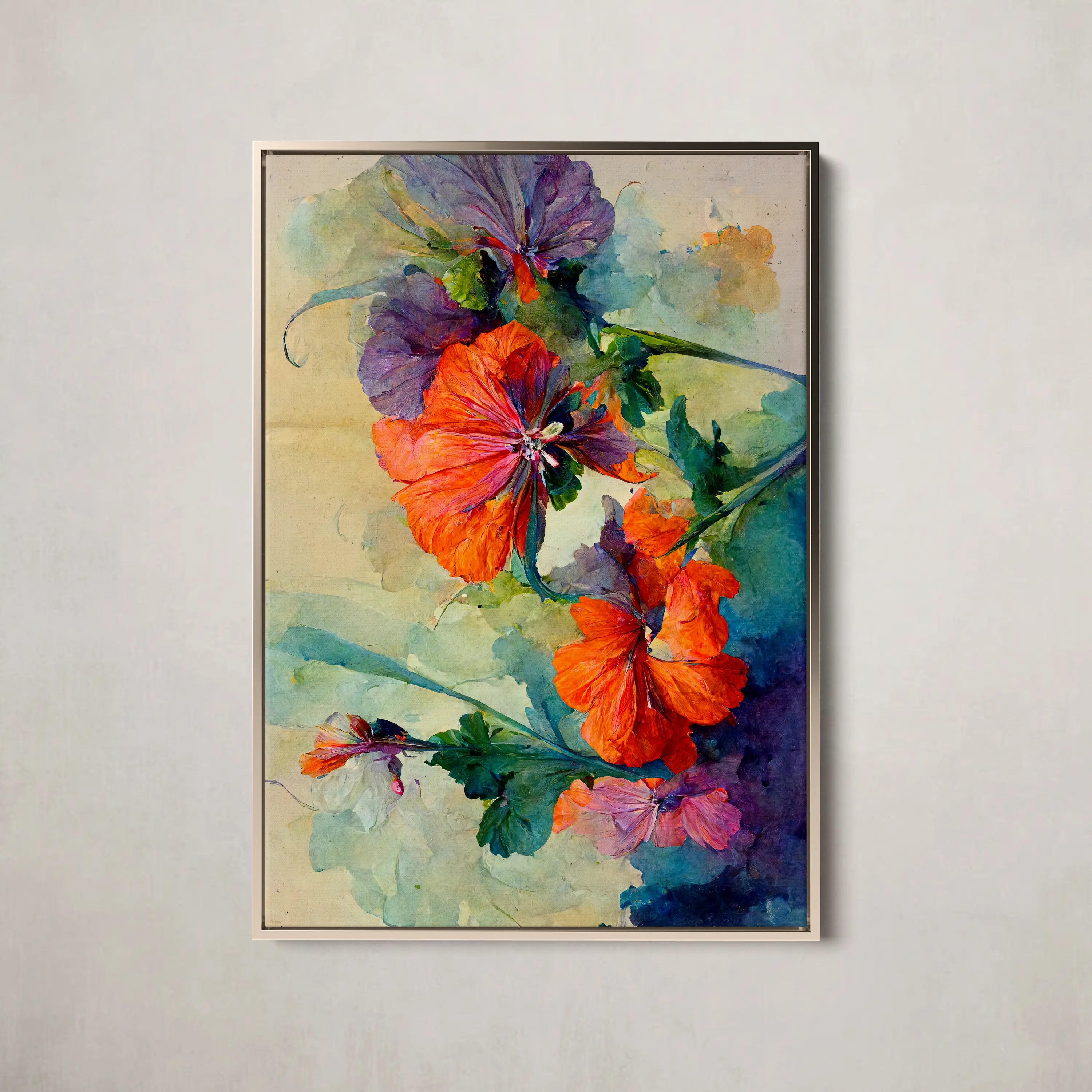 Floral Canvas Wall Art SAD686