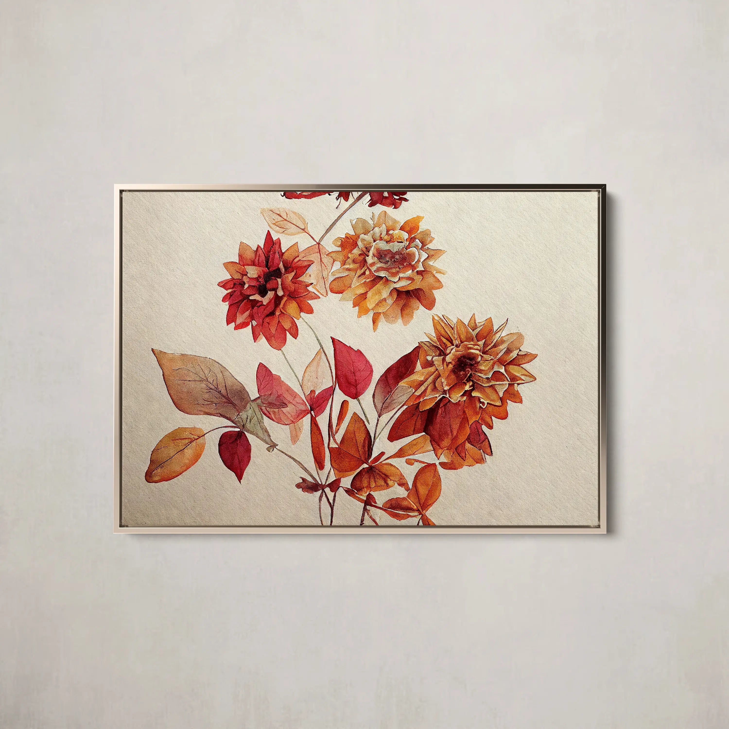 Floral Canvas Wall Art SAD682