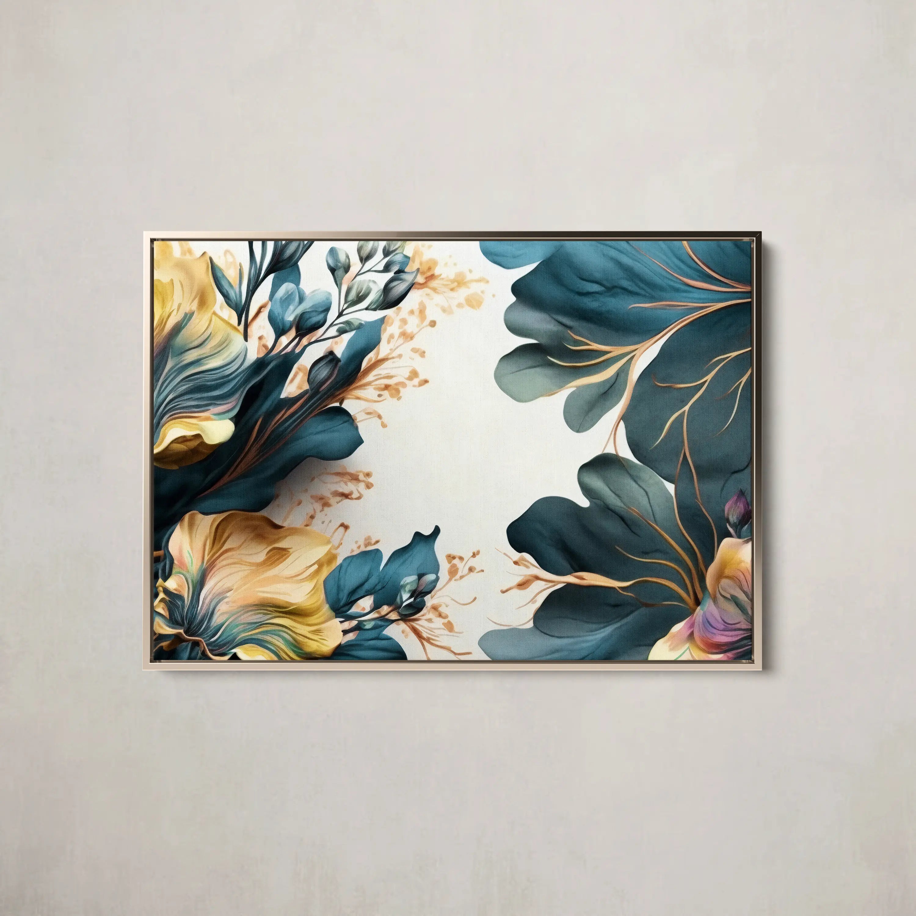 Floral Canvas Wall Art SAD612
