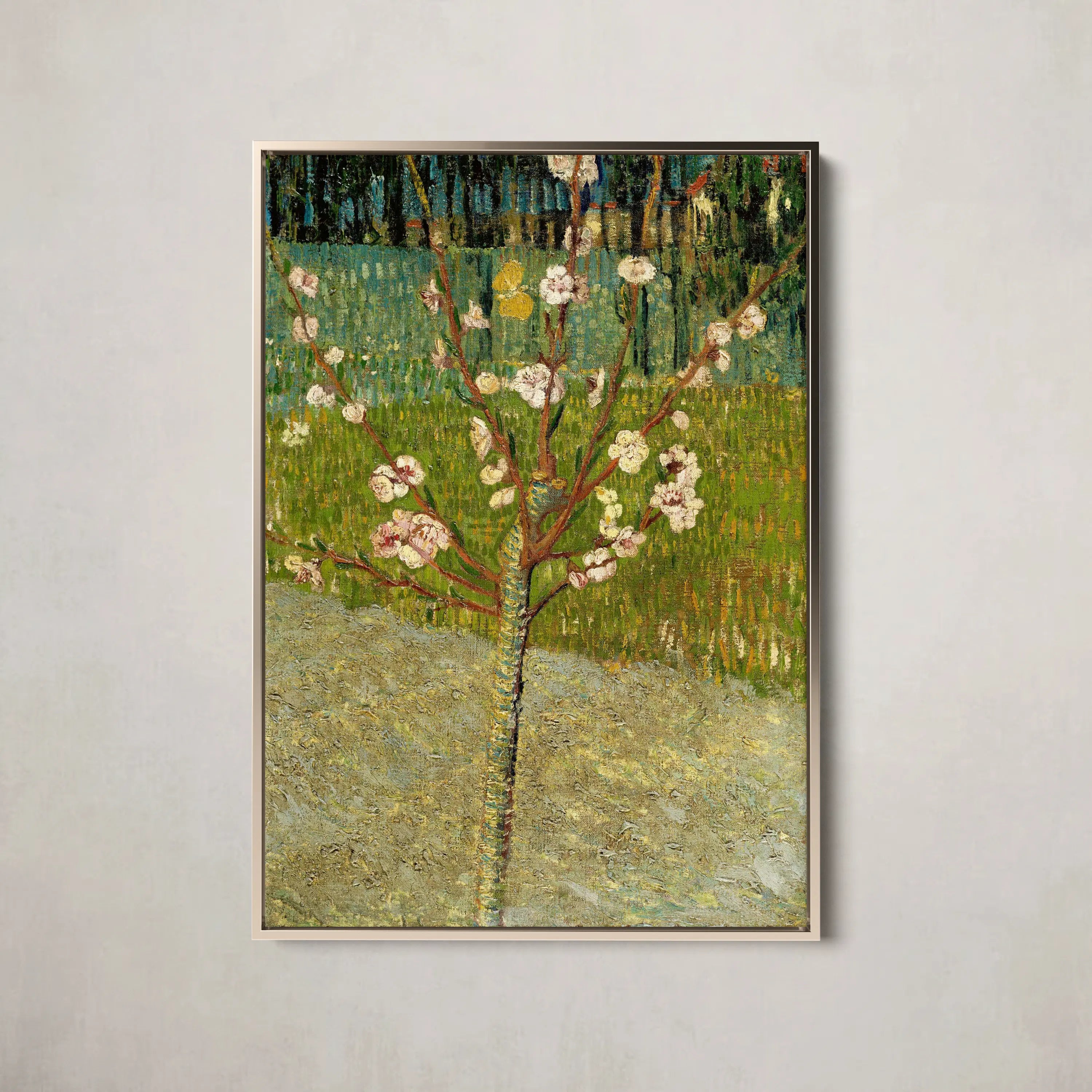 Almond tree in blossom by Vincent van Gogh