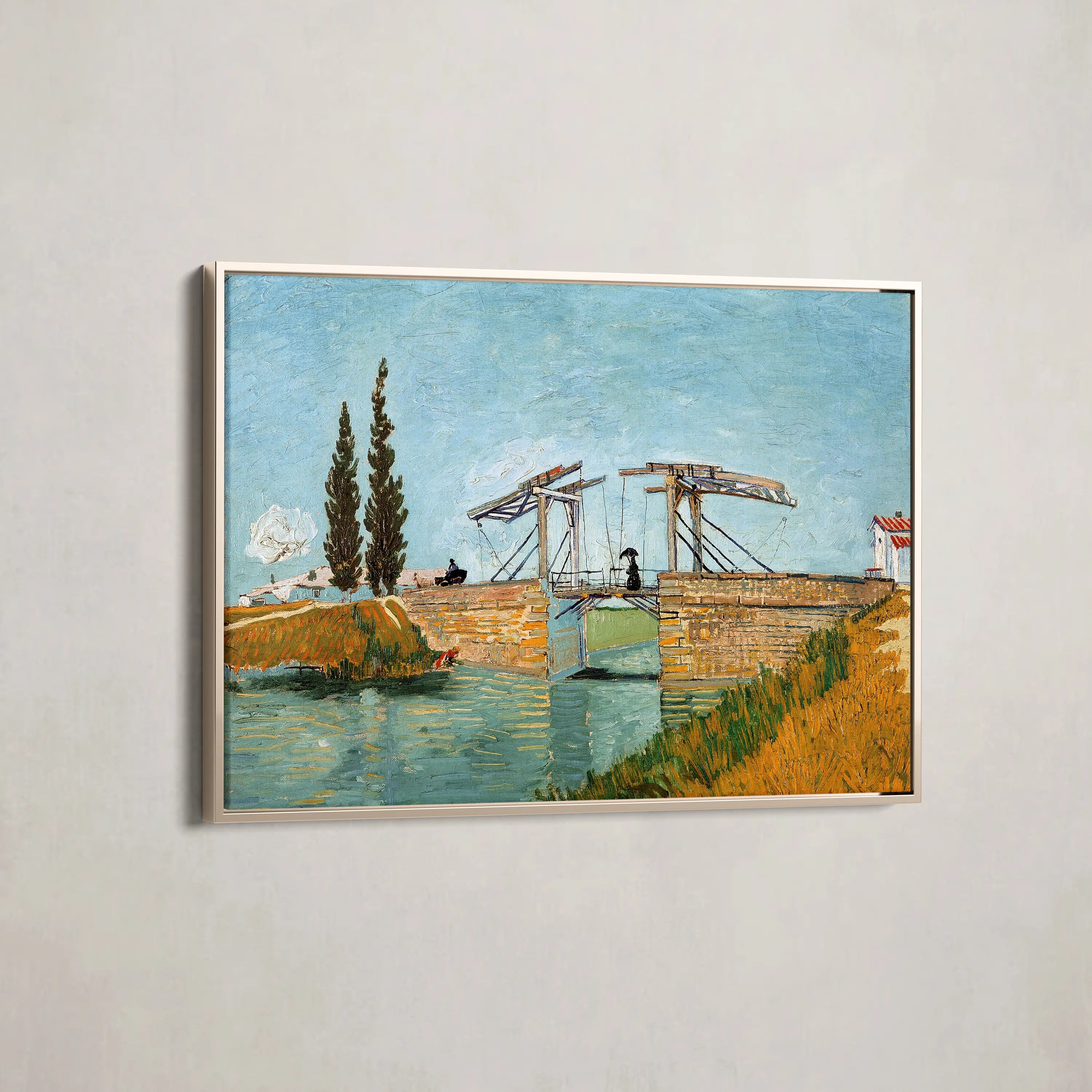Langlois Bridge at Arles (1888) by Vincent van Gogh