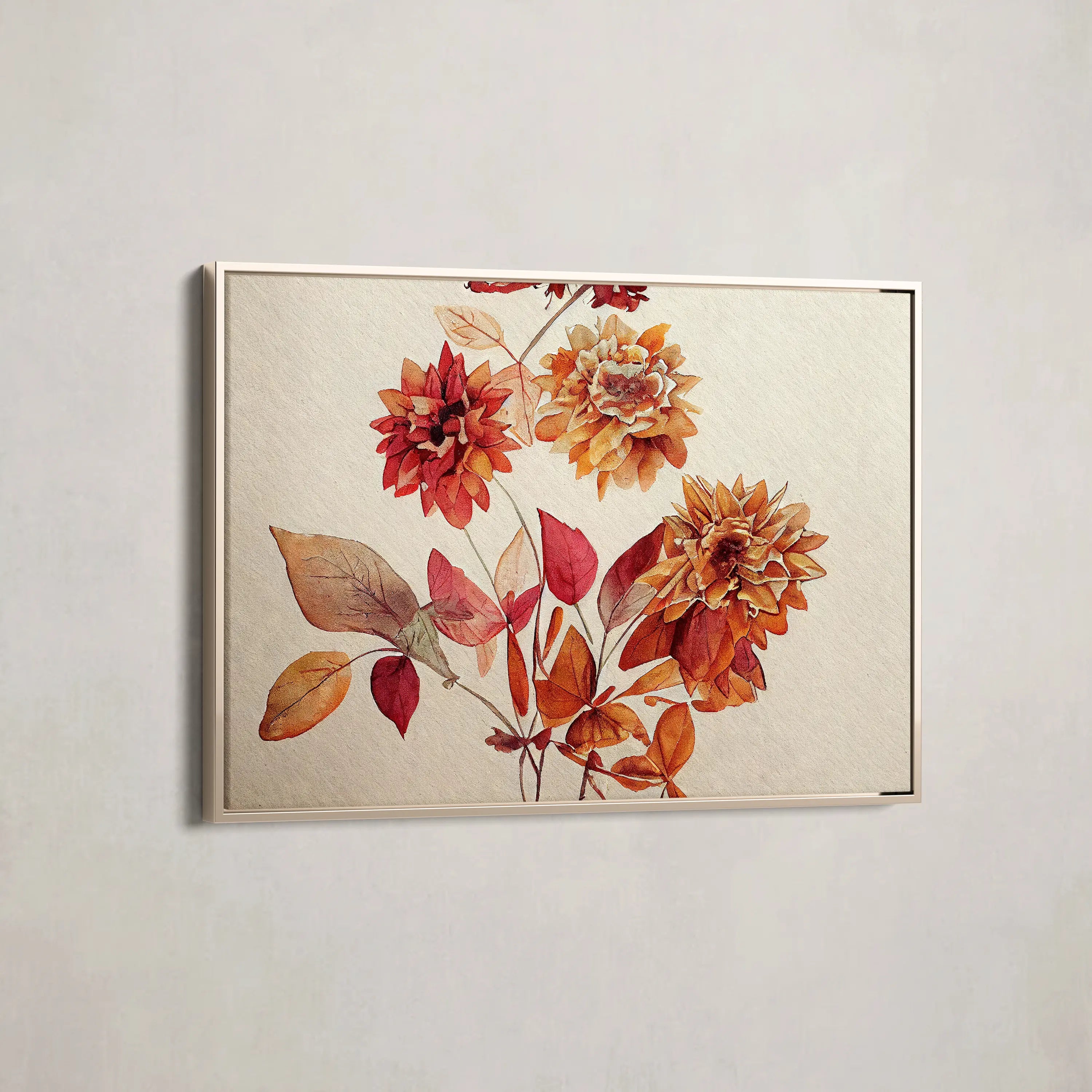 Floral Canvas Wall Art SAD682