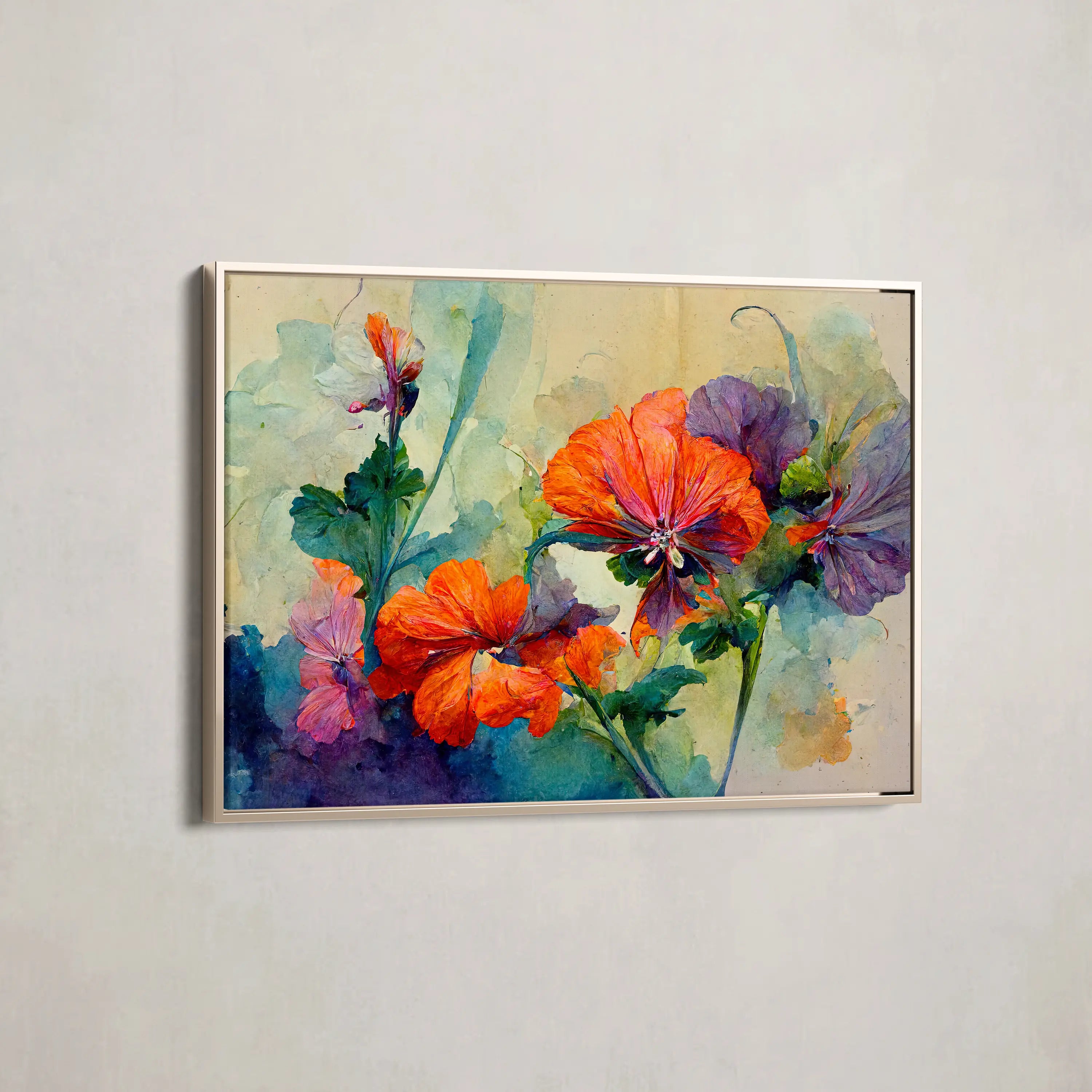 Floral Canvas Wall Art SAD686