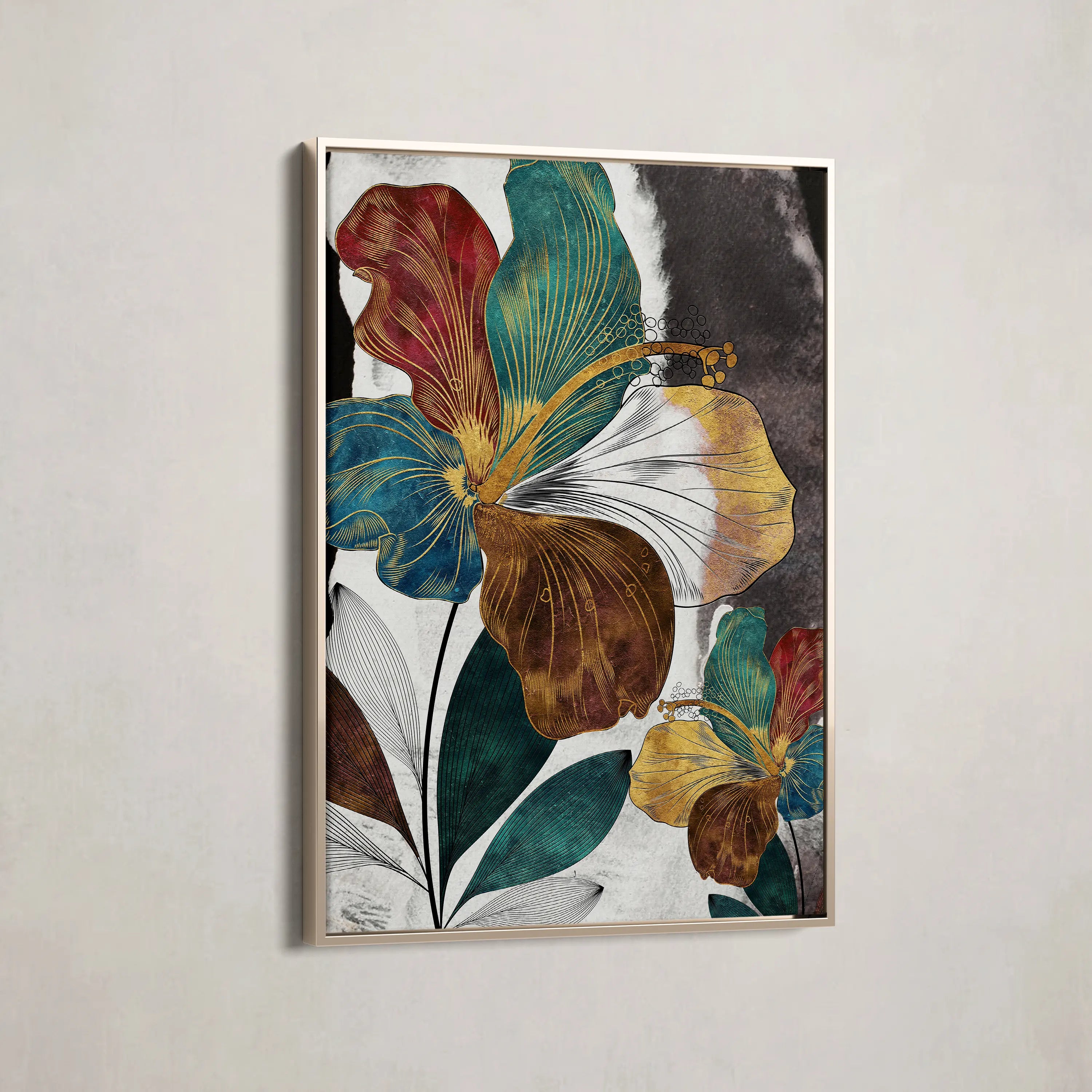 Floral Canvas Wall Art SAD2242