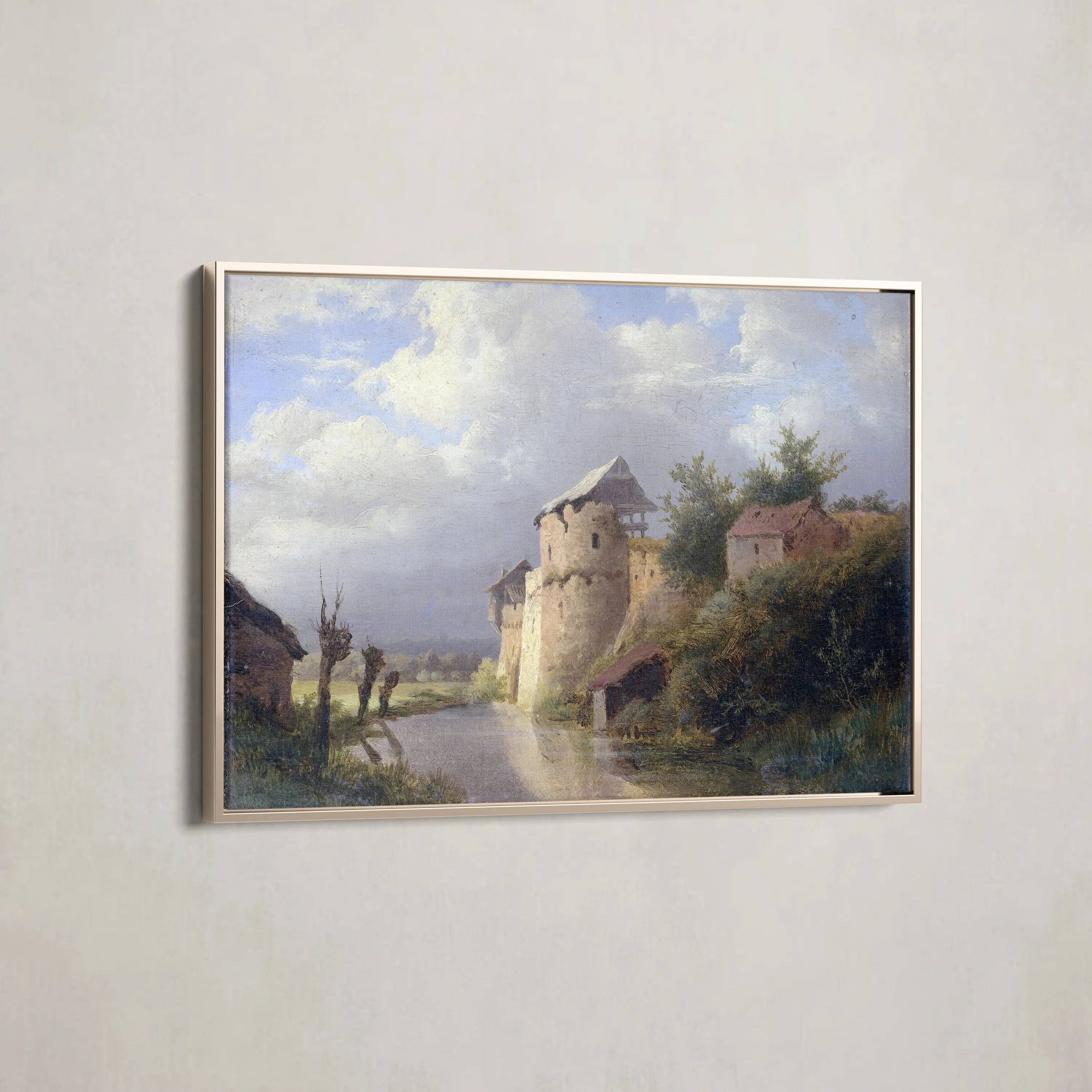 The Old Fortress (1840 - 1860) by Louwrens Hanedoes
