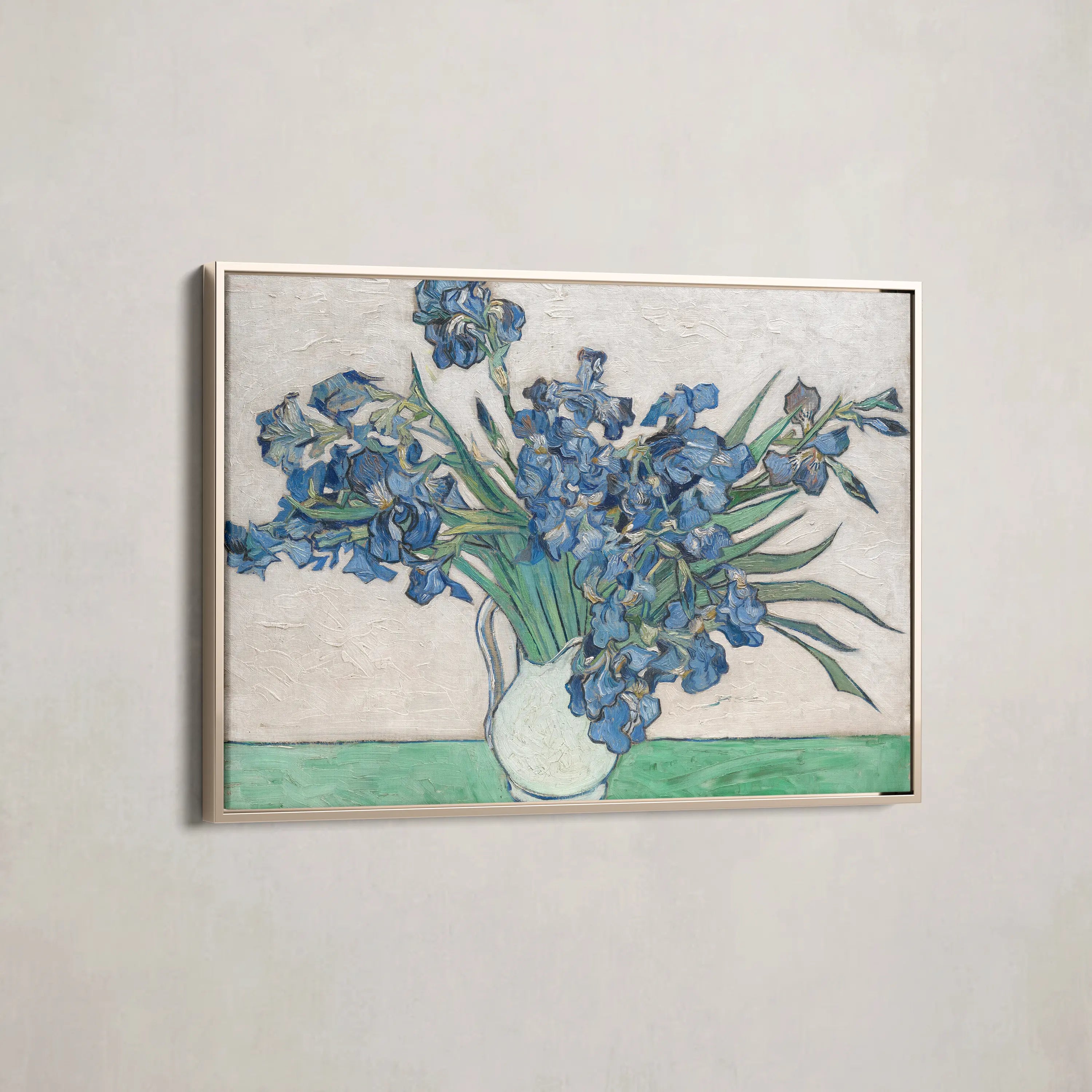 Irises 2 (1890) by Vincent van Gogh