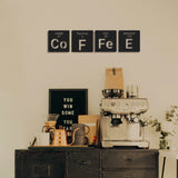 Element Coffee Metal Wall Art