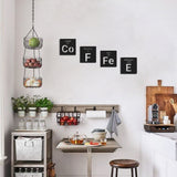 Element Coffee Metal Wall Art