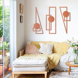 Trident 3 Set Metal Wall Art