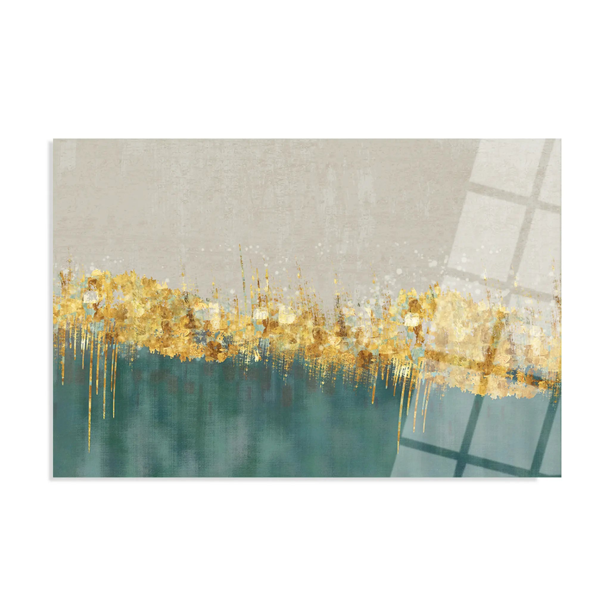 Abstract Glass Wall Art GAD001-A 90 x 60 cm