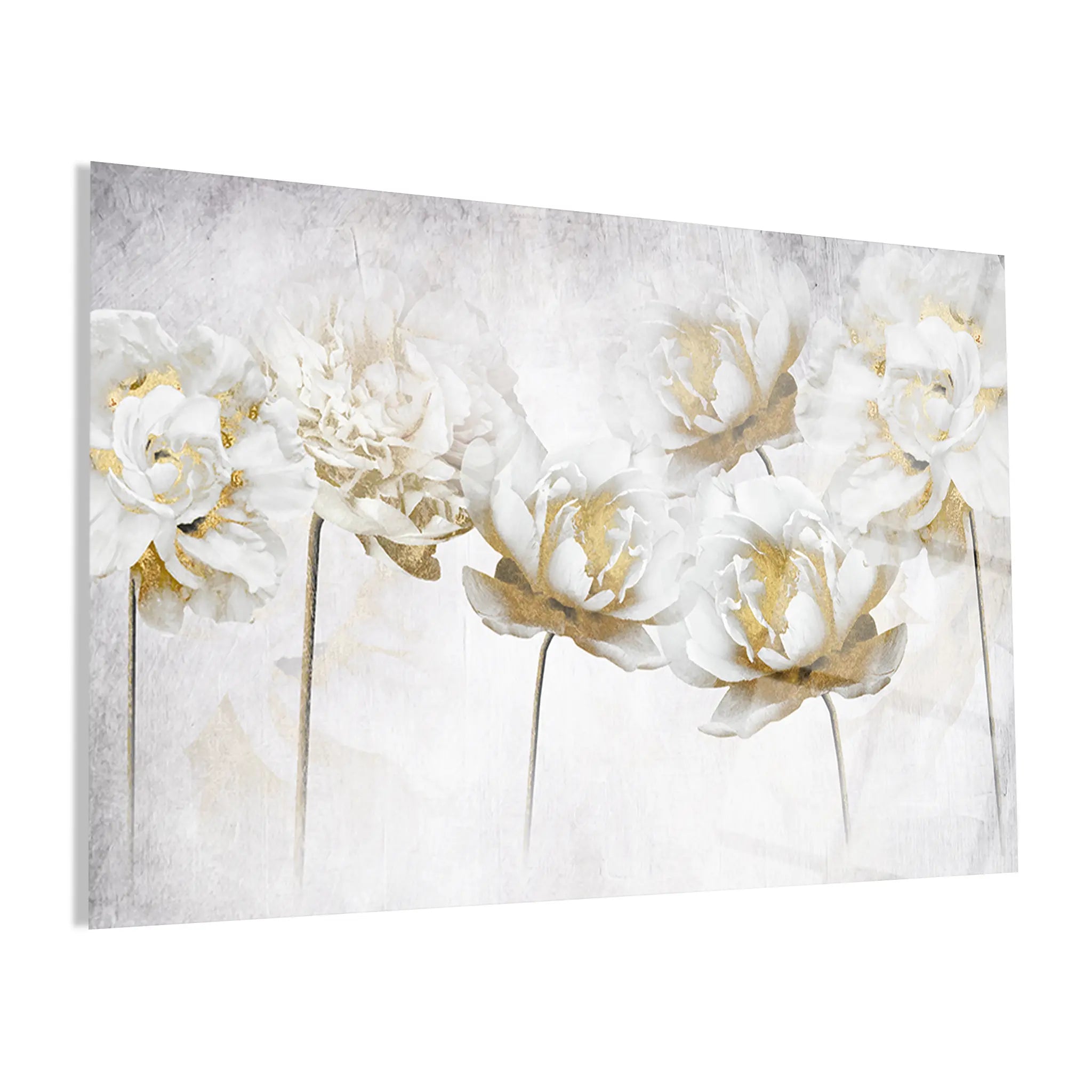 Floral Glass Wall Art GAD003-F 90 x 60 cm