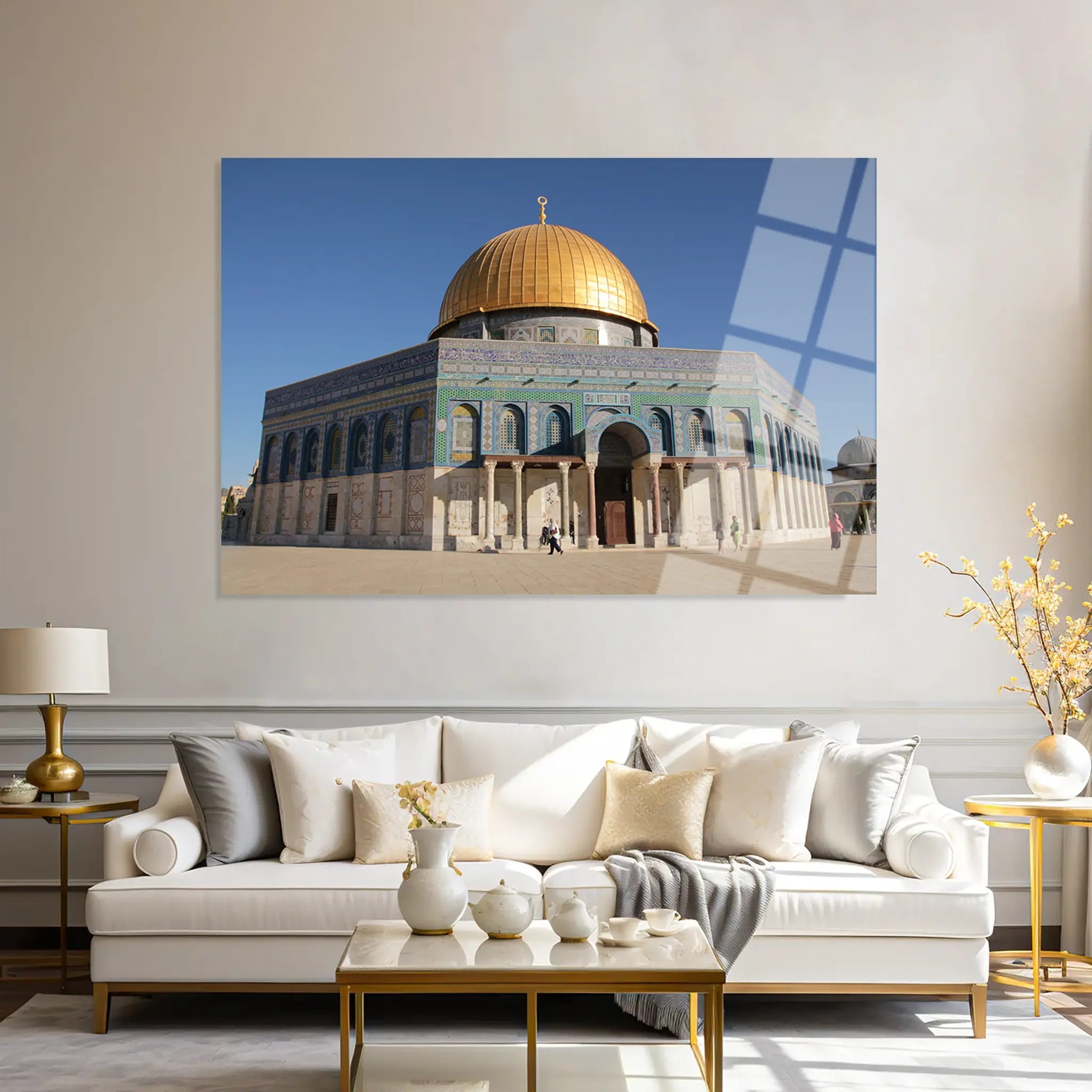 Palestine Glass Wall Art GAD003-PL 90 x 60 cm