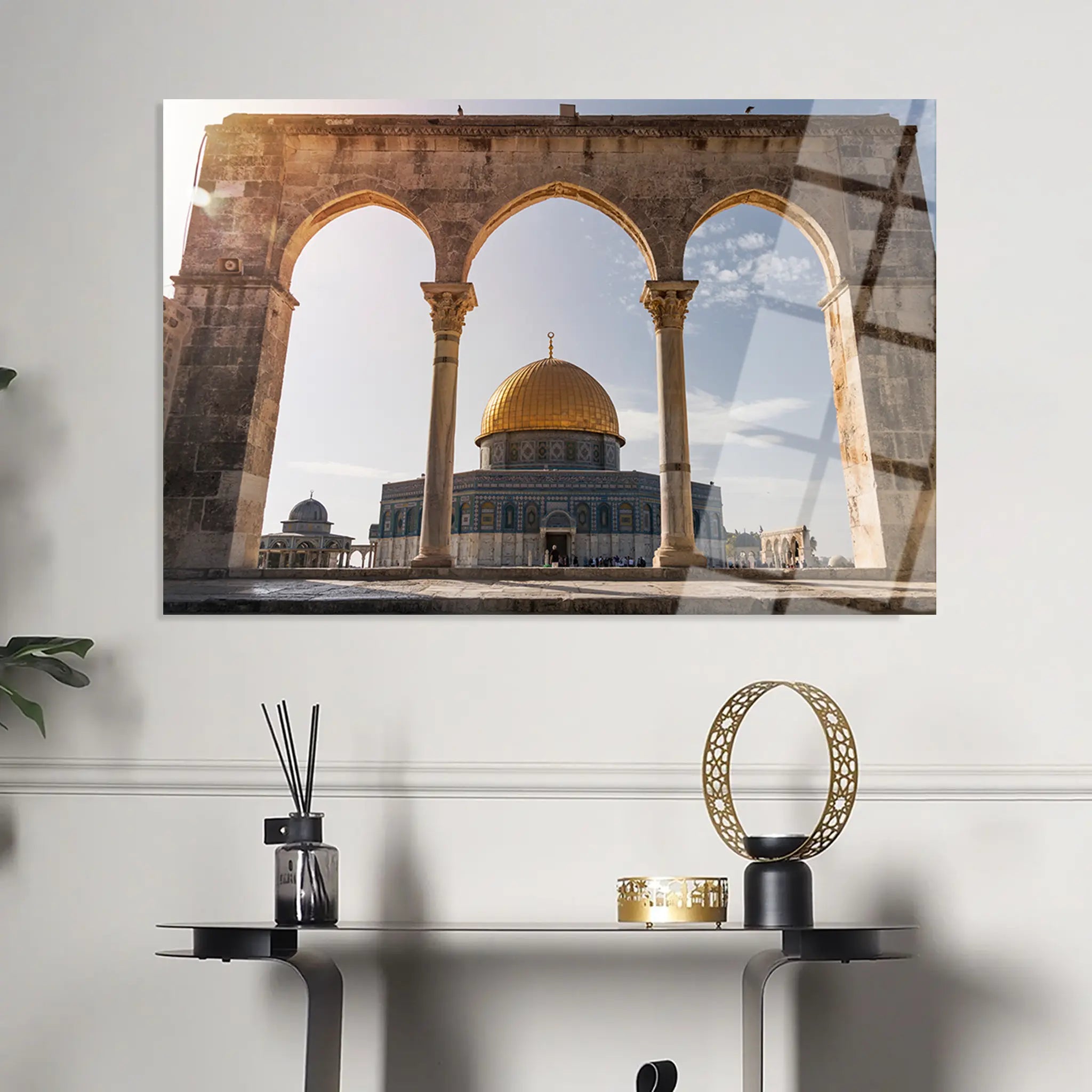 Palestine Glass Wall Art GAD005-PL 90 x 60 cm