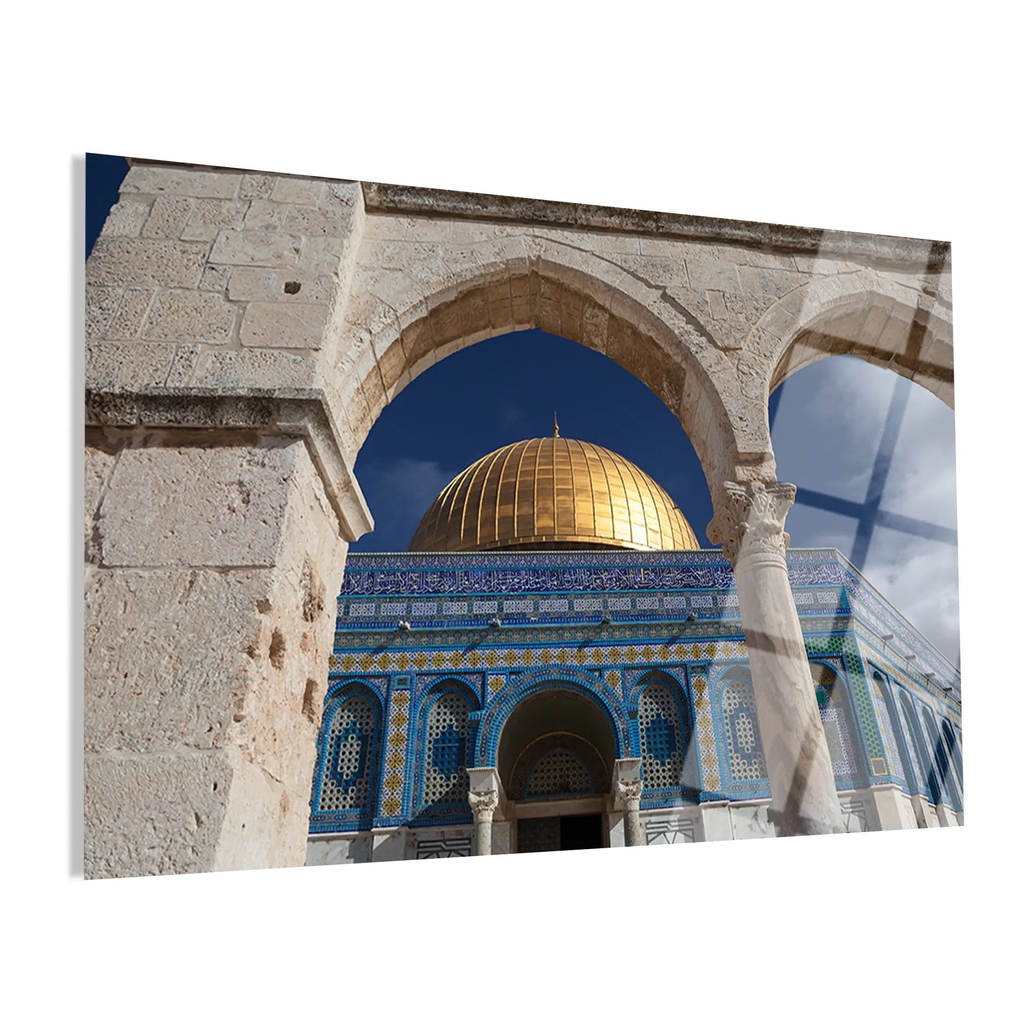 Palestine Glass Wall Art GAD006-PL 90 x 60 cm