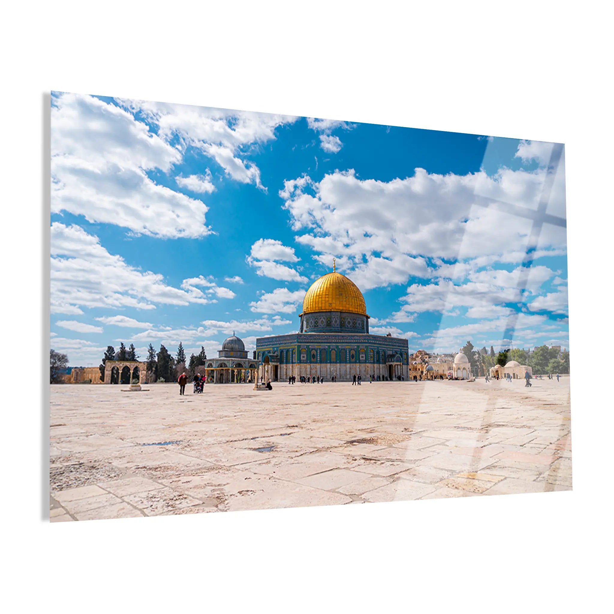 Palestine Glass Wall Art GAD007-PL 90 x 60 cm