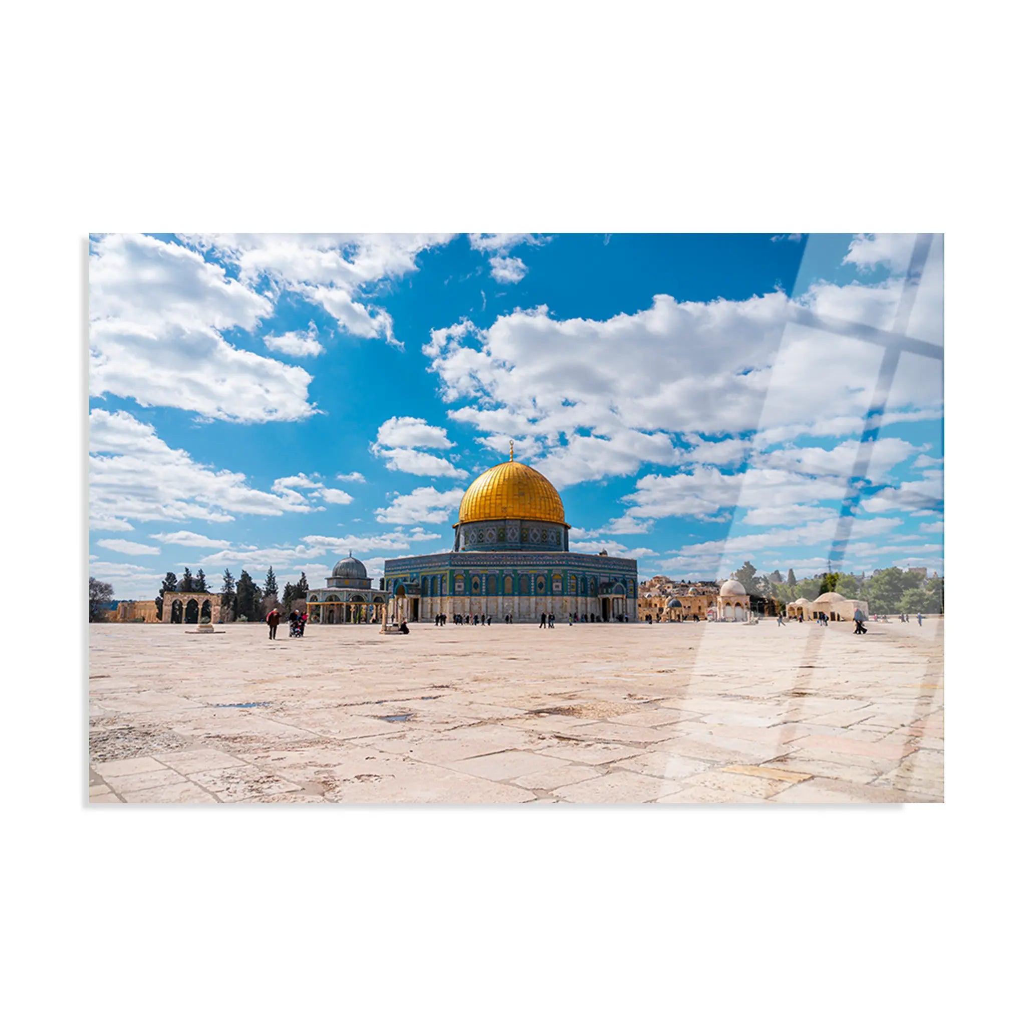 Palestine Glass Wall Art GAD007-PL 90 x 60 cm