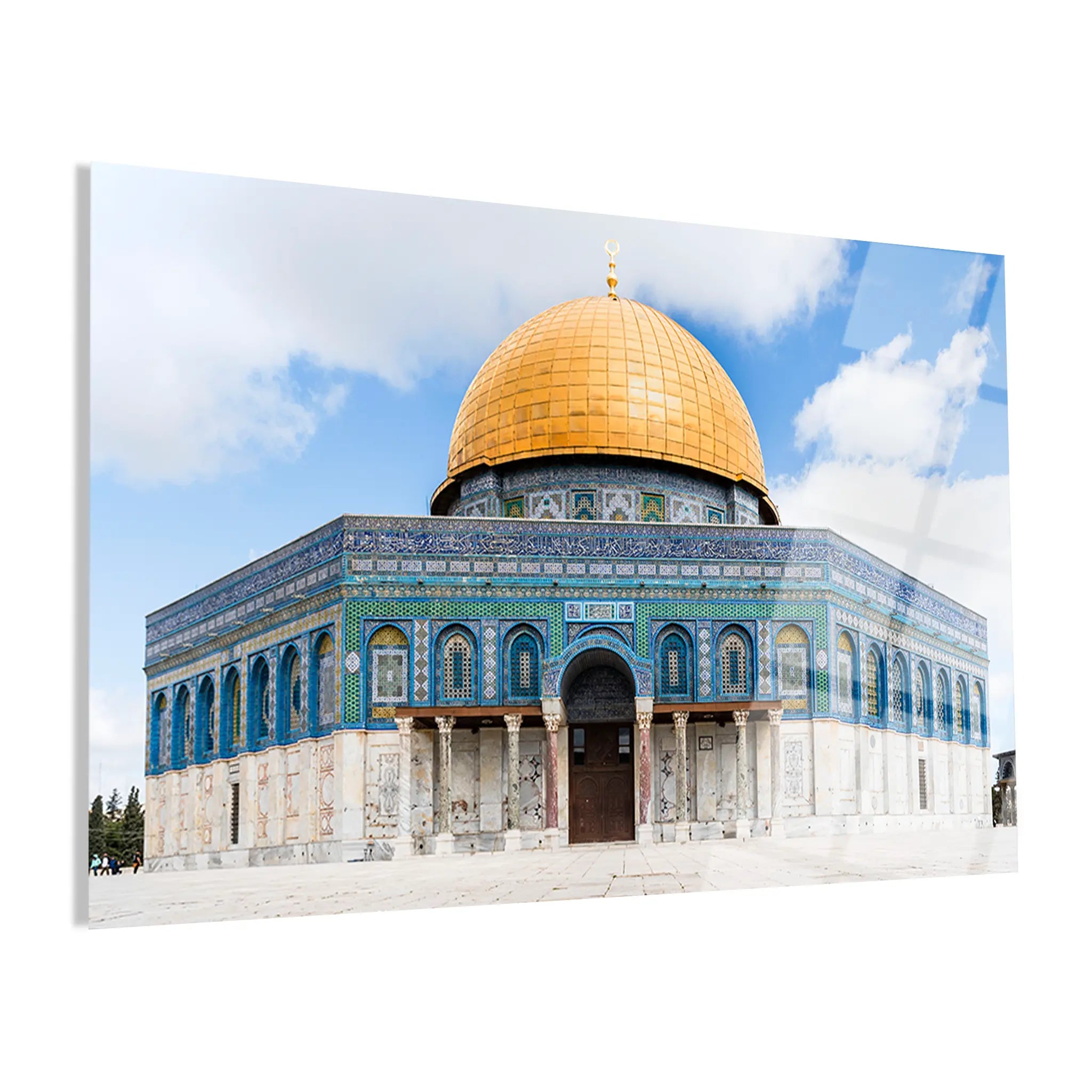 Palestine Glass Wall Art GAD008-PL 90 x 60 cm