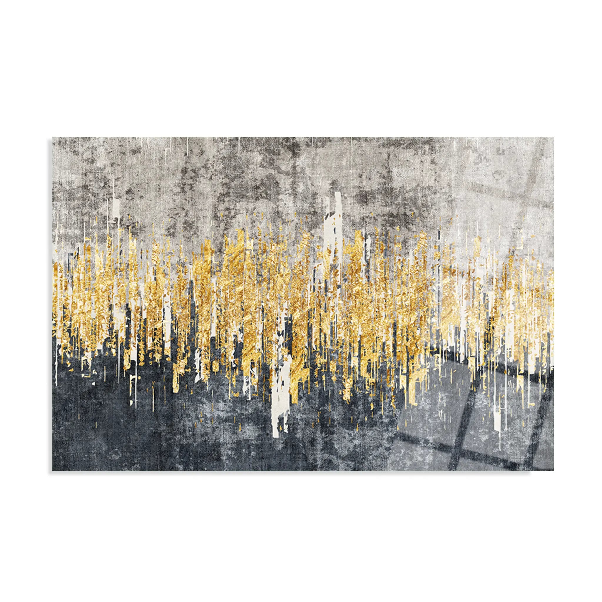 Abstract Glass Wall Art GAD009-A 90 x 60 cm