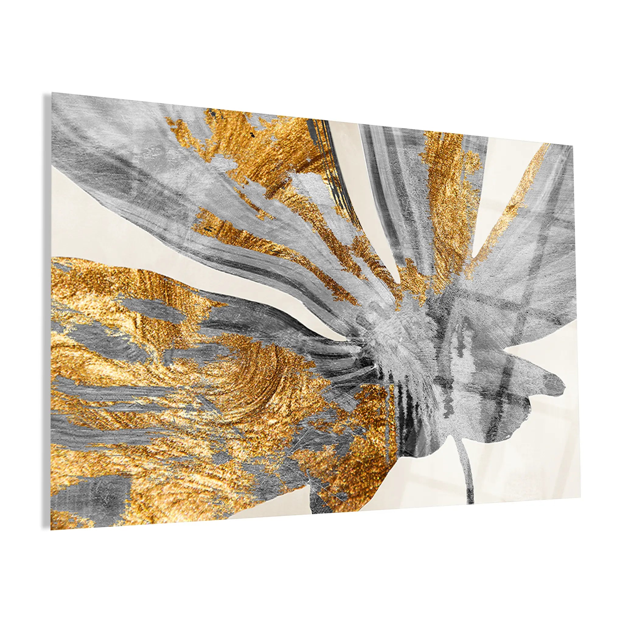 Abstract Glass Wall Art GAD010-A 90 x 60 cm