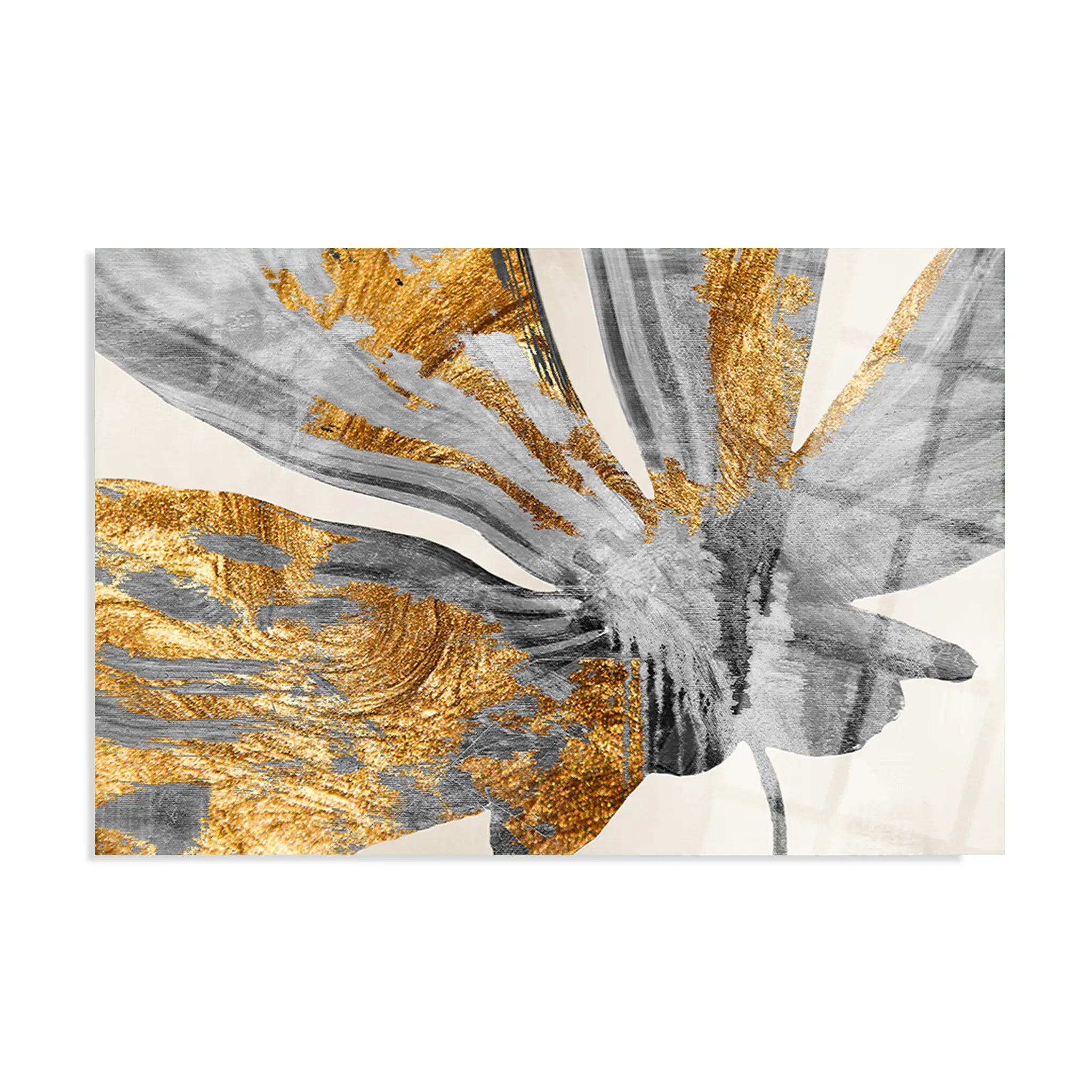 Abstract Glass Wall Art GAD010-A 90 x 60 cm