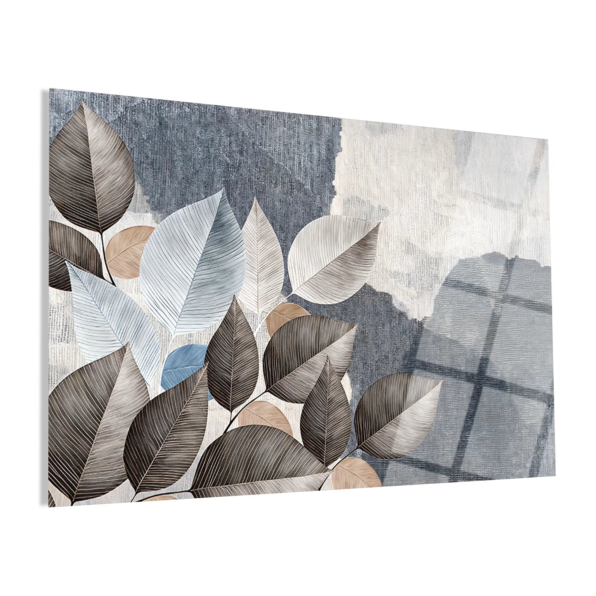 Floral Glass Wall Art GAD011-F 90 x 60 cm