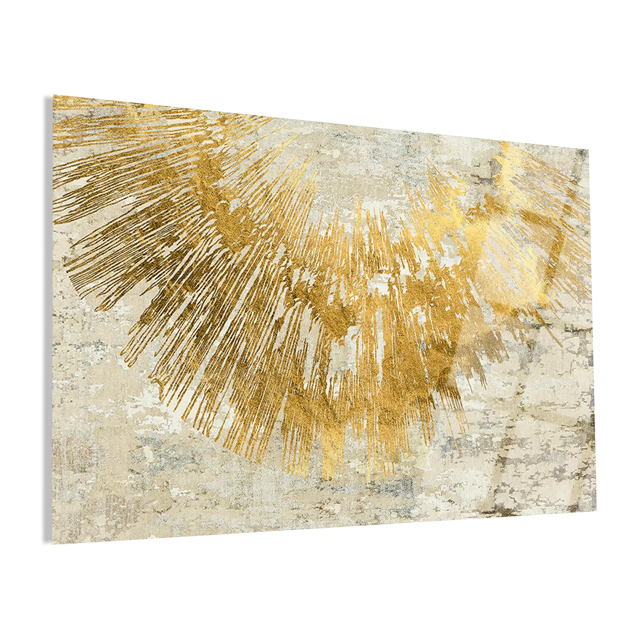 Abstract Glass Wall Art GAD012-A 90 x 60 cm