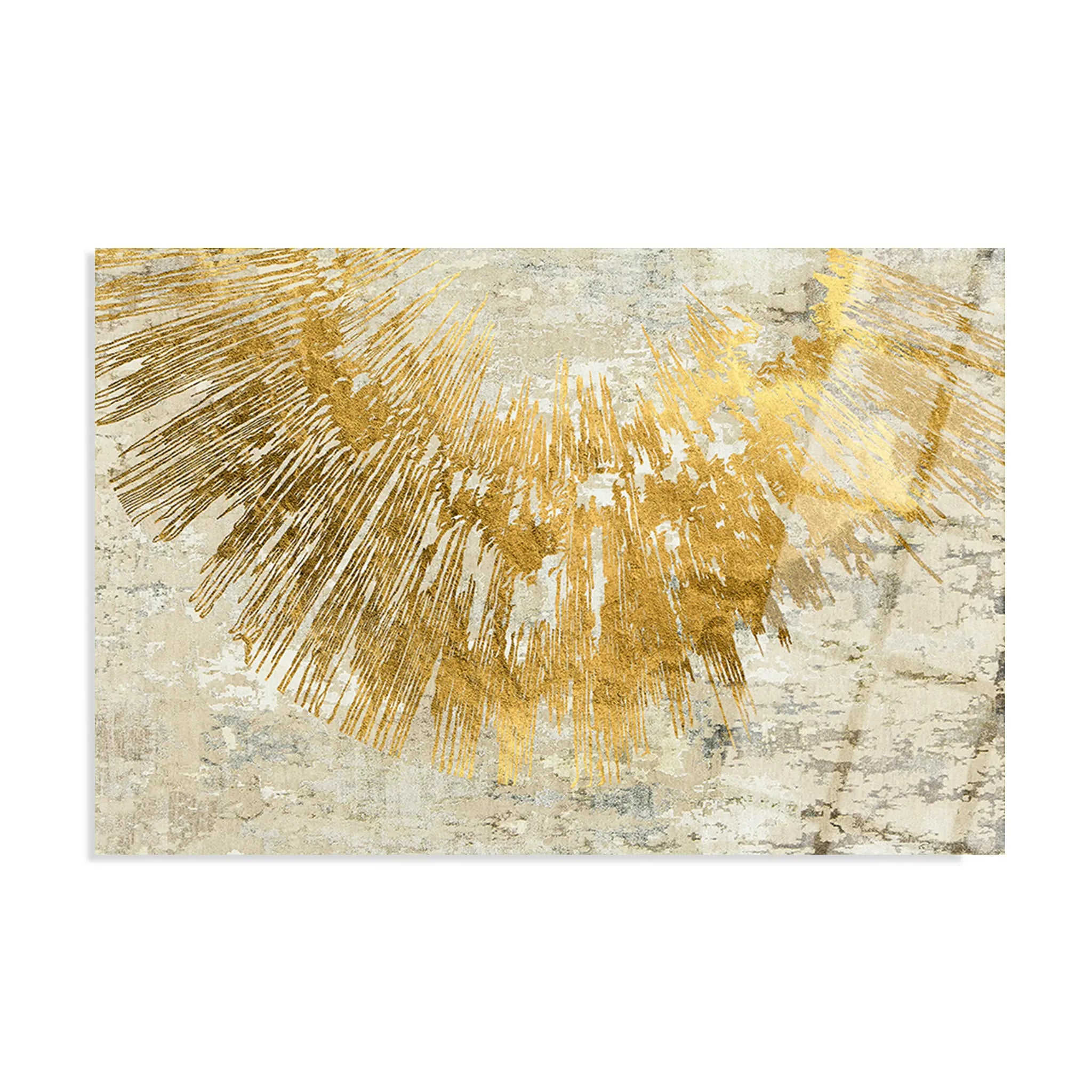 Abstract Glass Wall Art GAD012-A 90 x 60 cm