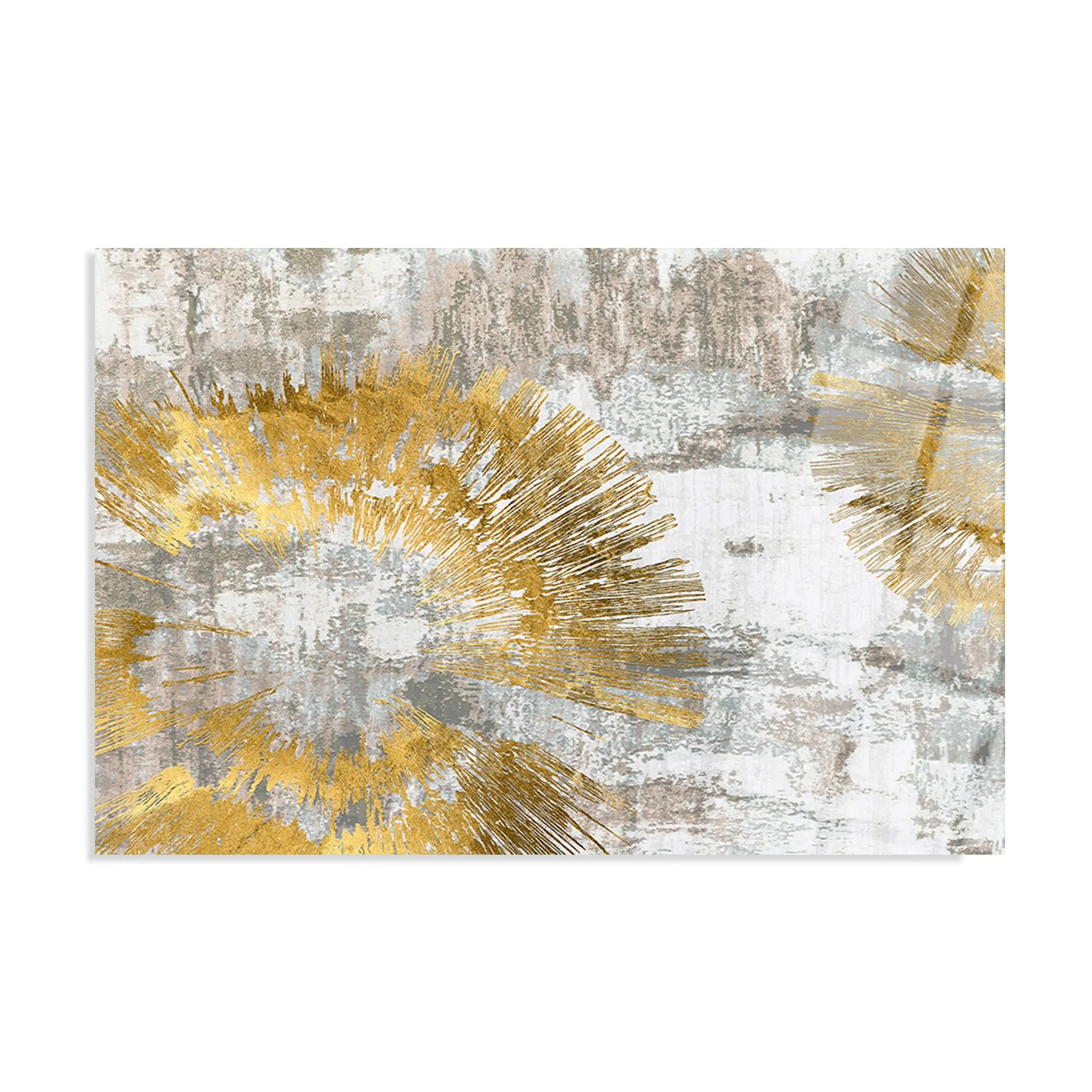 Abstract Glass Wall Art GAD013-A 90 x 60 cm