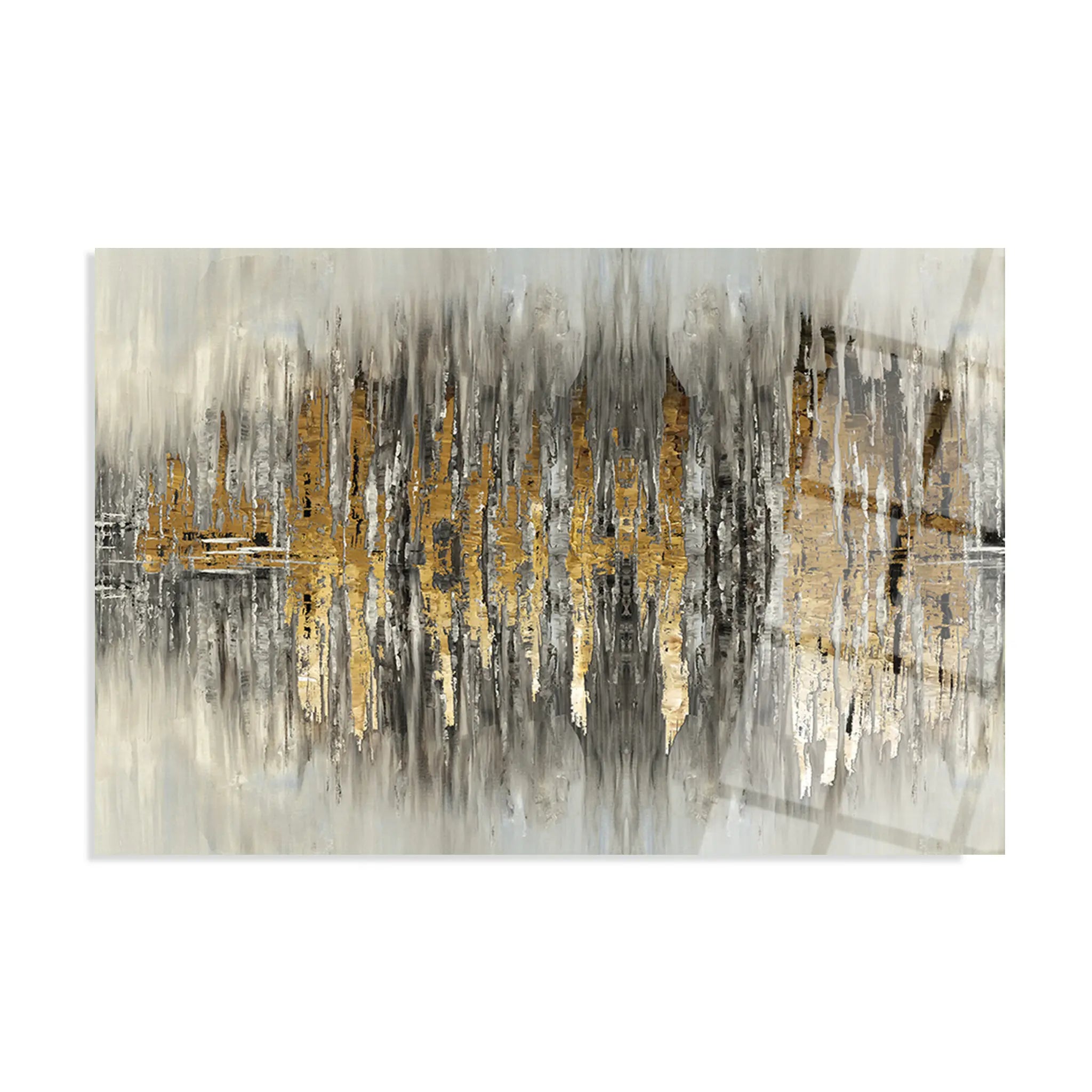 Abstract Glass Wall Art GAD019-A 90 x 60 cm