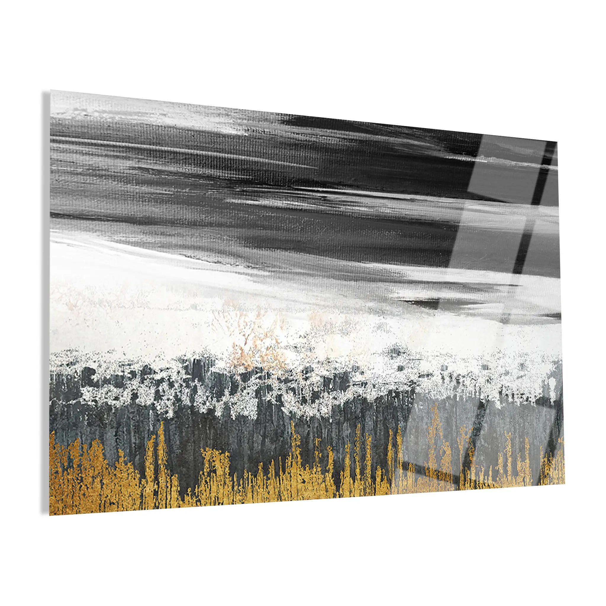 Abstract Glass Wall Art GAD020-A 90 x 60 cm