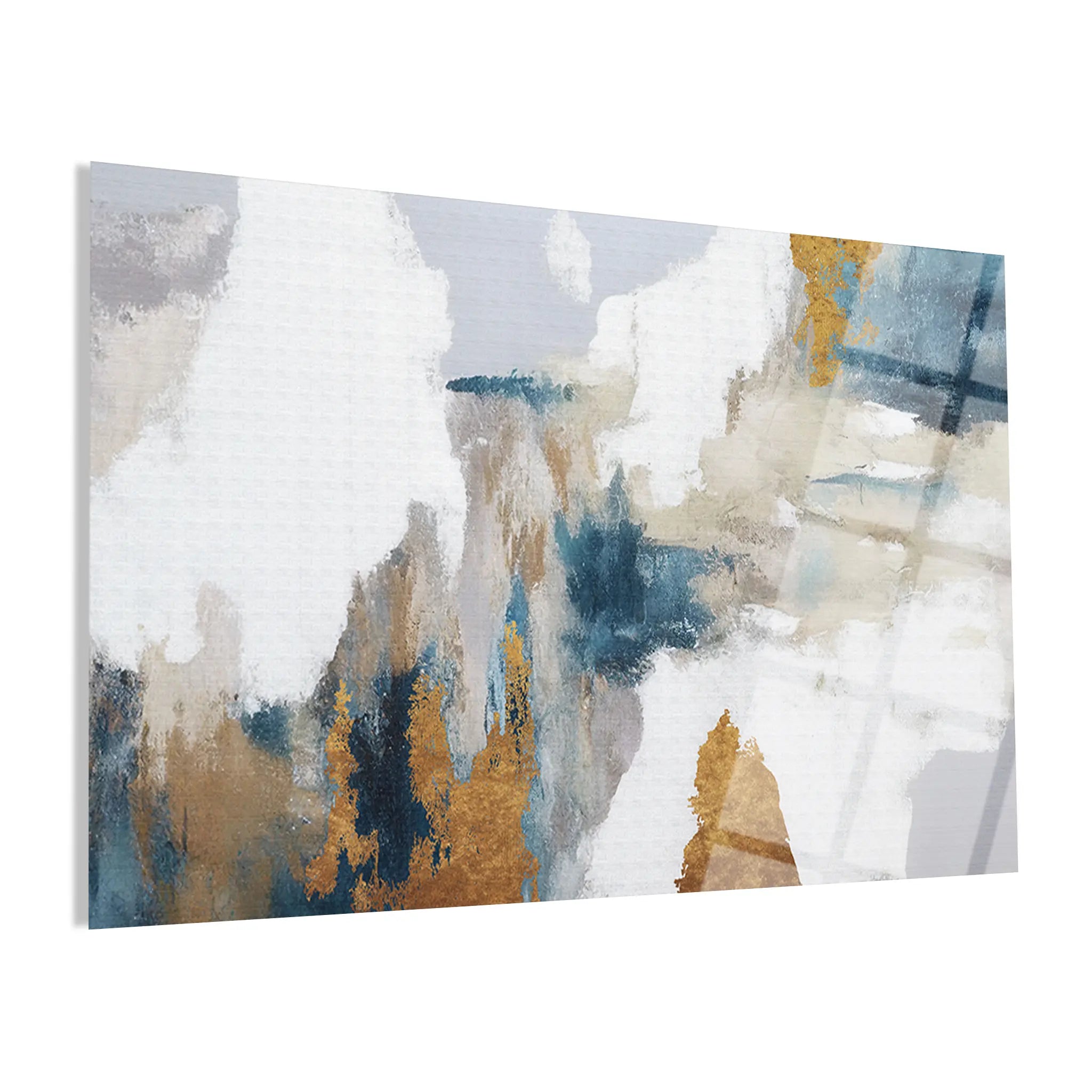 Abstract Glass Wall Art GAD021-A 90 x 60 cm