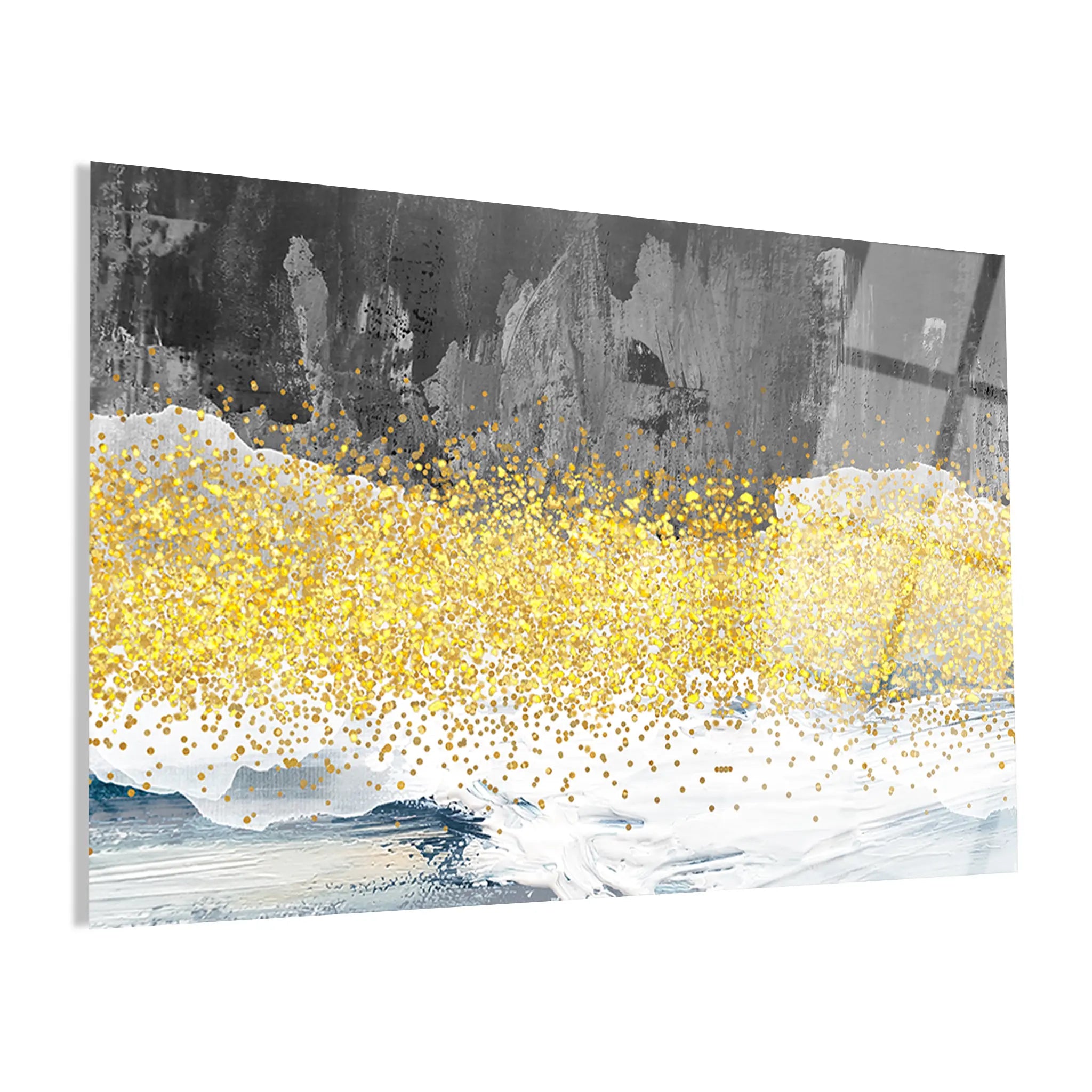 Abstract Glass Wall Art GAD022-A 90 x 60 cm