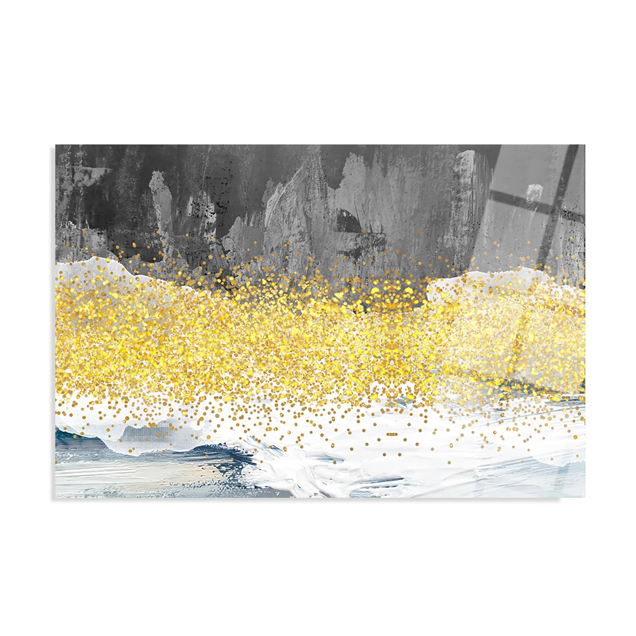 Abstract Glass Wall Art GAD022-A 90 x 60 cm