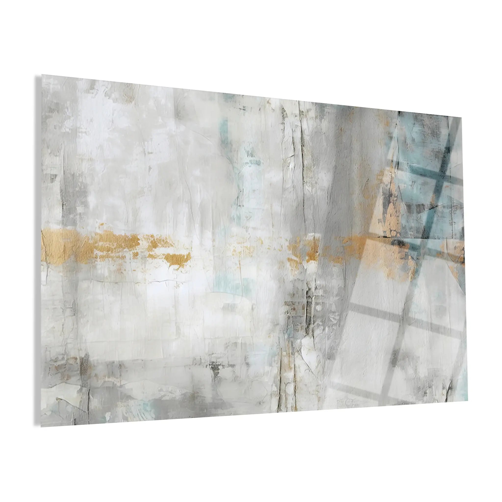 Abstract Glass Wall Art GAD029-A 90 x 60 cm