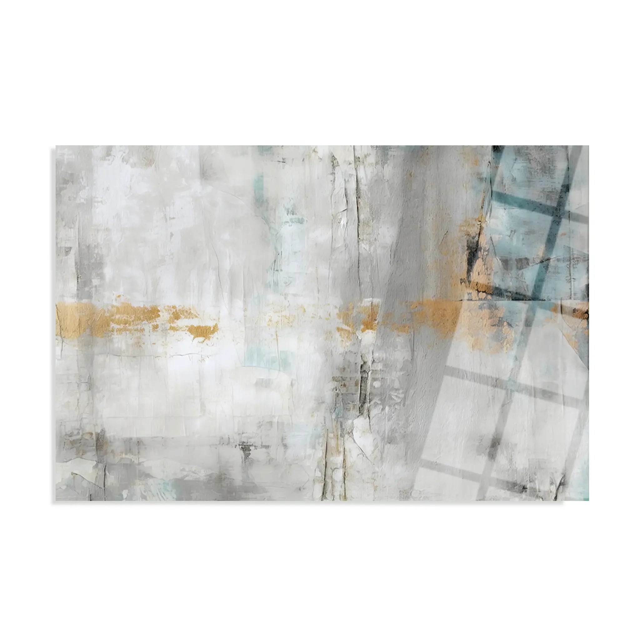 Abstract Glass Wall Art GAD029-A 90 x 60 cm