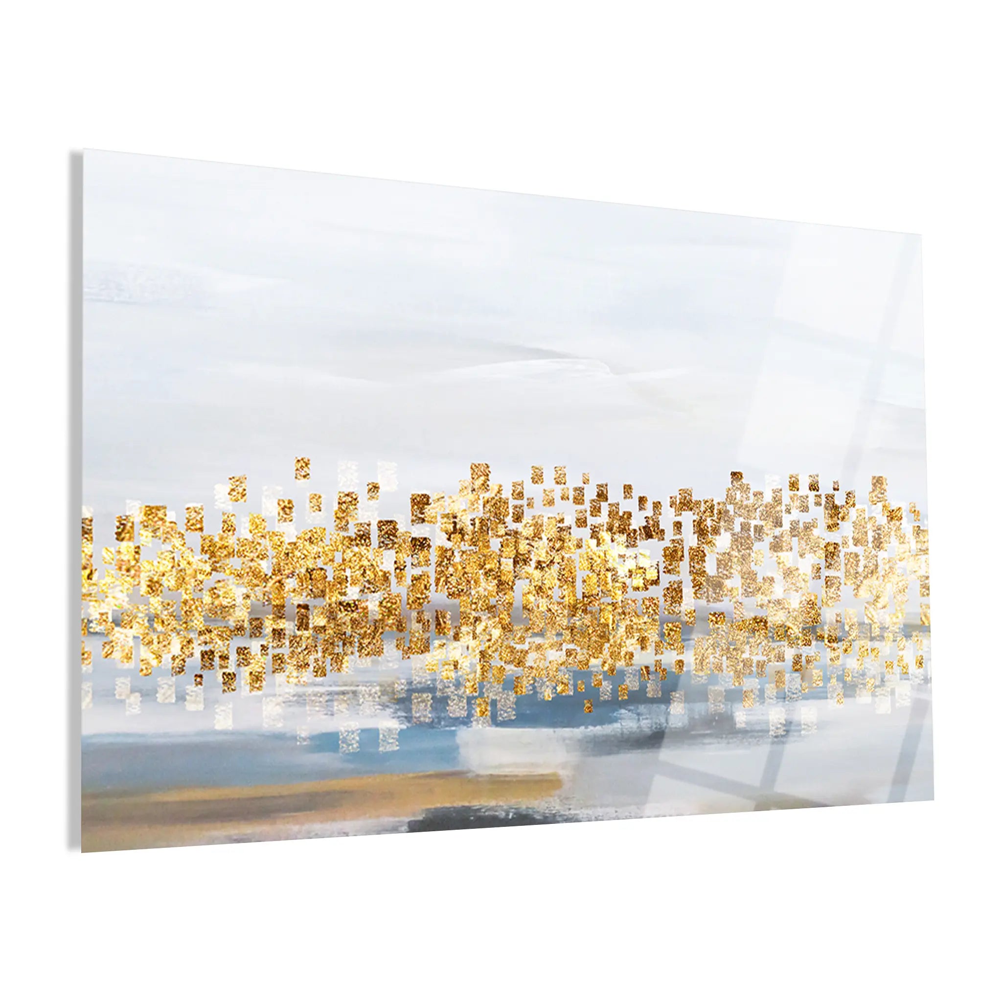 Abstract Glass Wall Art GAD038-A 90 x 60 cm