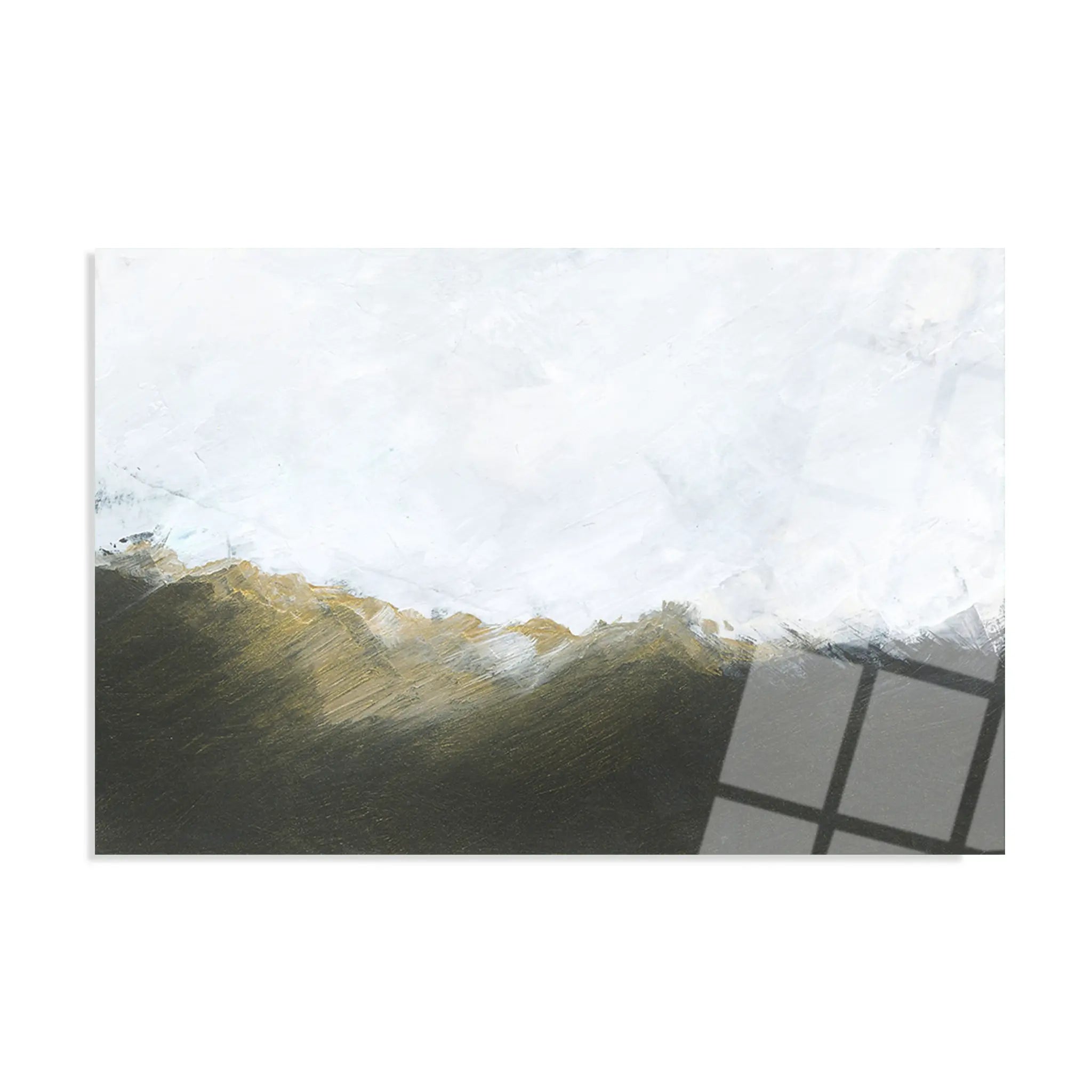 Abstract Glass Wall Art GAD039-A 90 x 60 cm