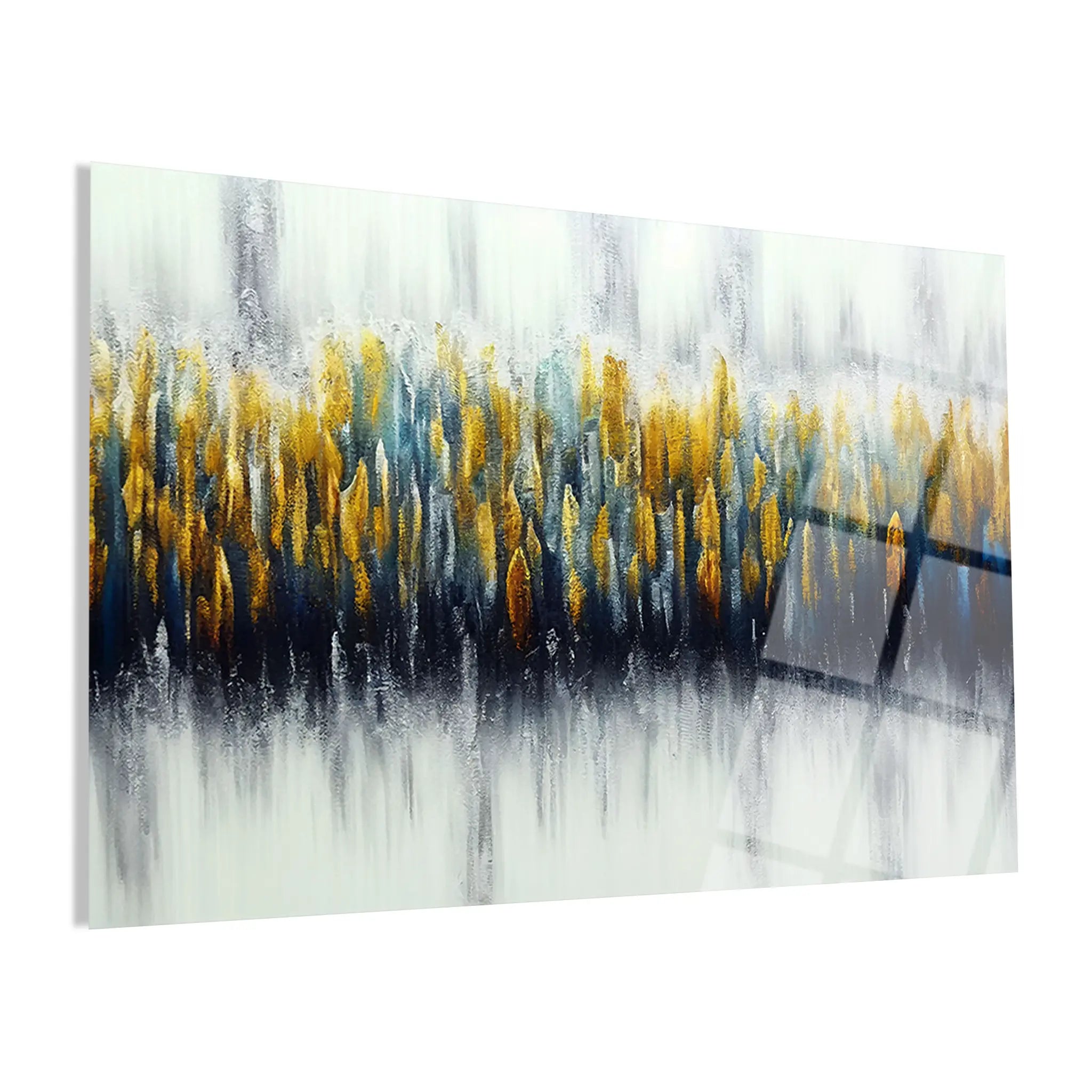 Abstract Glass Wall Art GAD046-A 90 x 60 cm