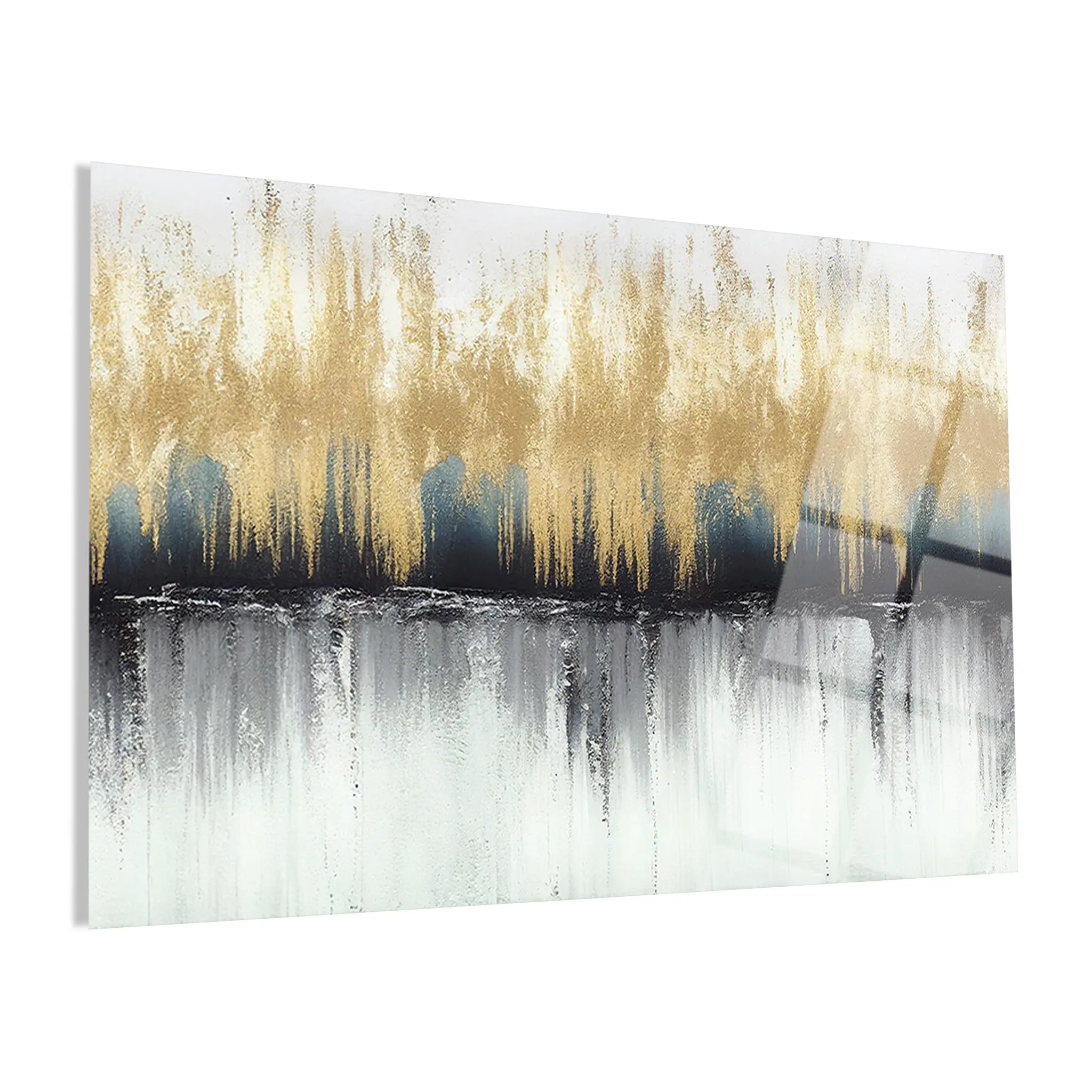 Abstract Glass Wall Art GAD047-A 90 x 60 cm