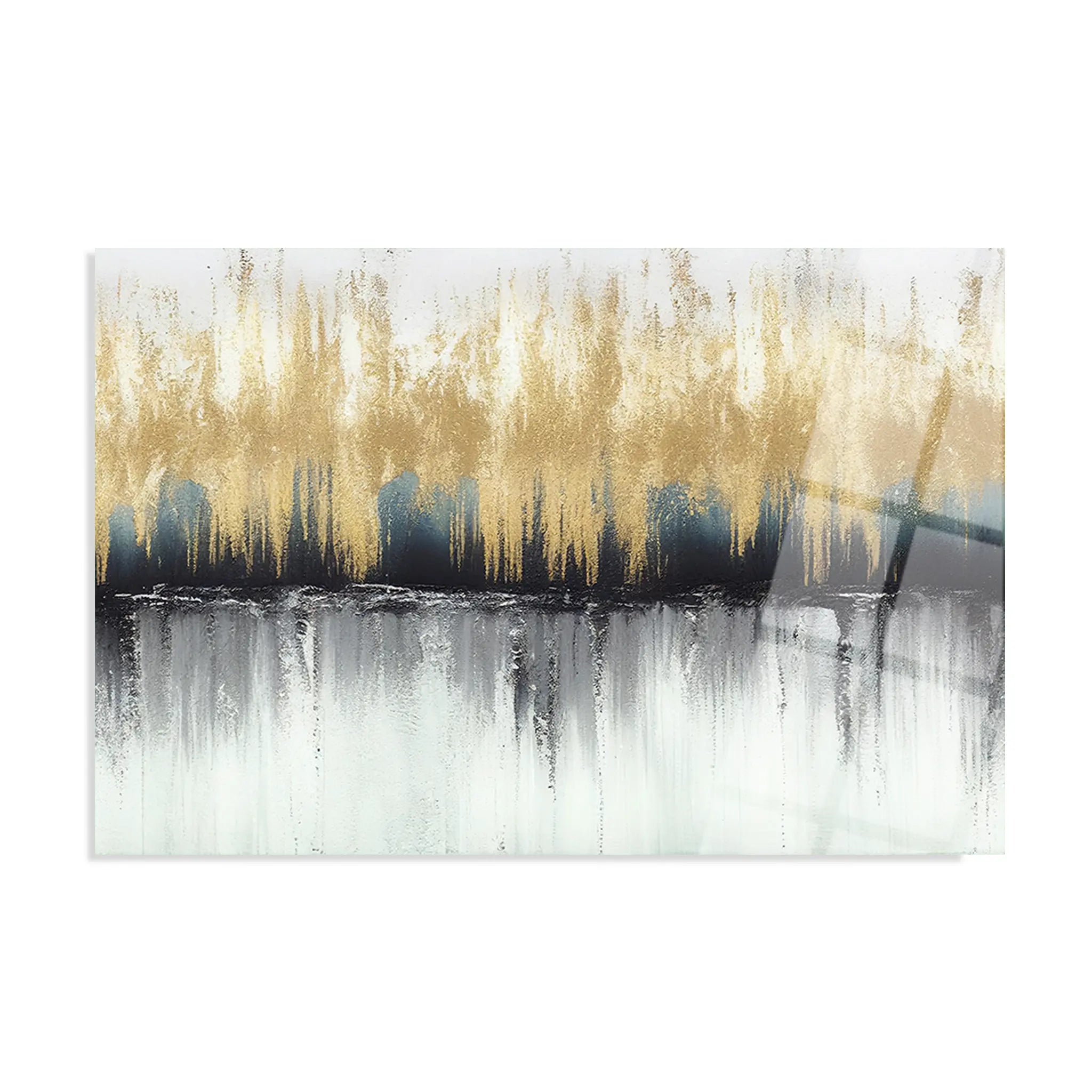 Abstract Glass Wall Art GAD047-A 90 x 60 cm