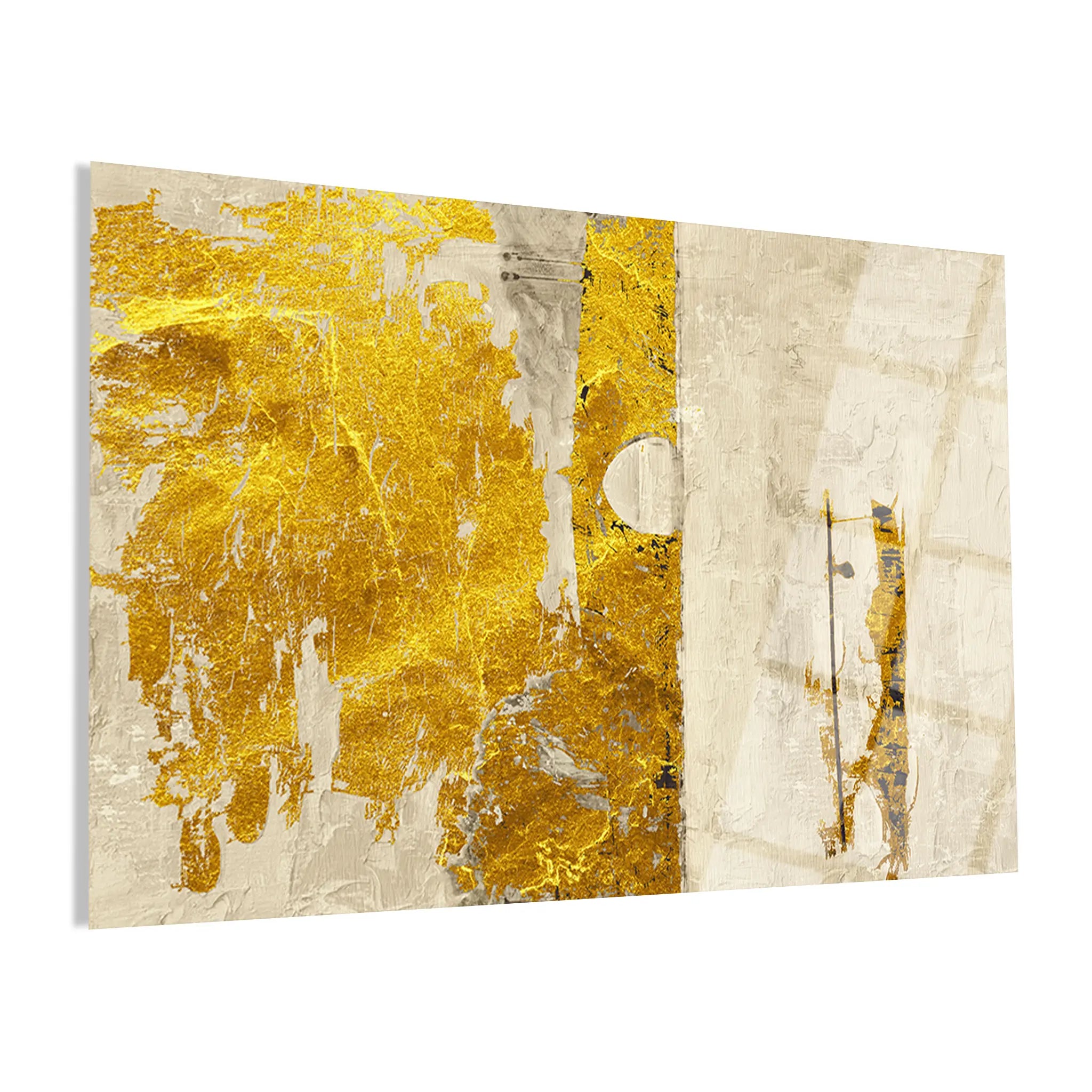 Abstract Glass Wall Art GAD048-A 90 x 60 cm