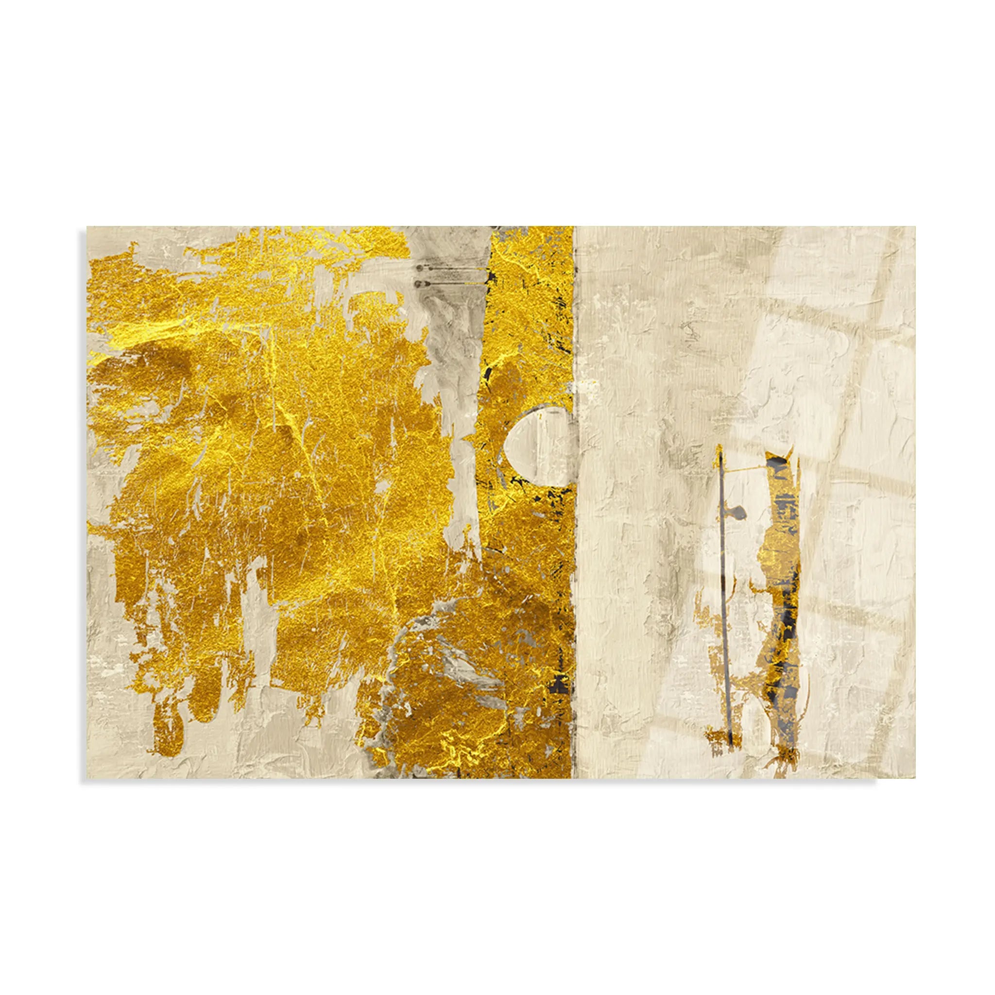 Abstract Glass Wall Art GAD048-A 90 x 60 cm