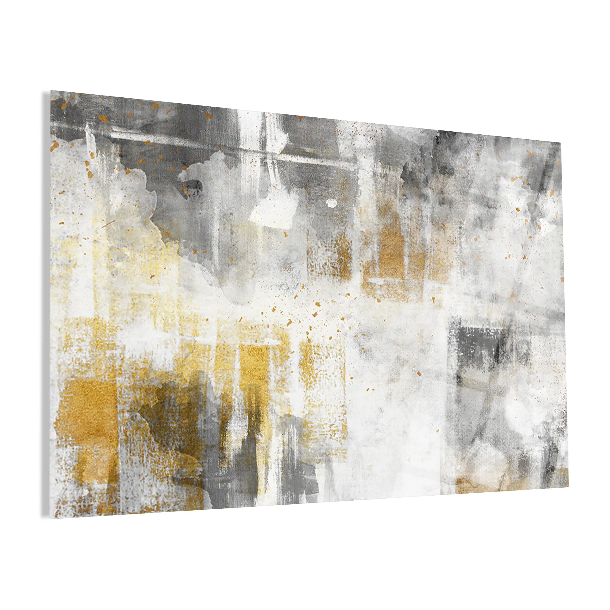 Abstract Glass Wall Art GAD049-A 90 x 60 cm