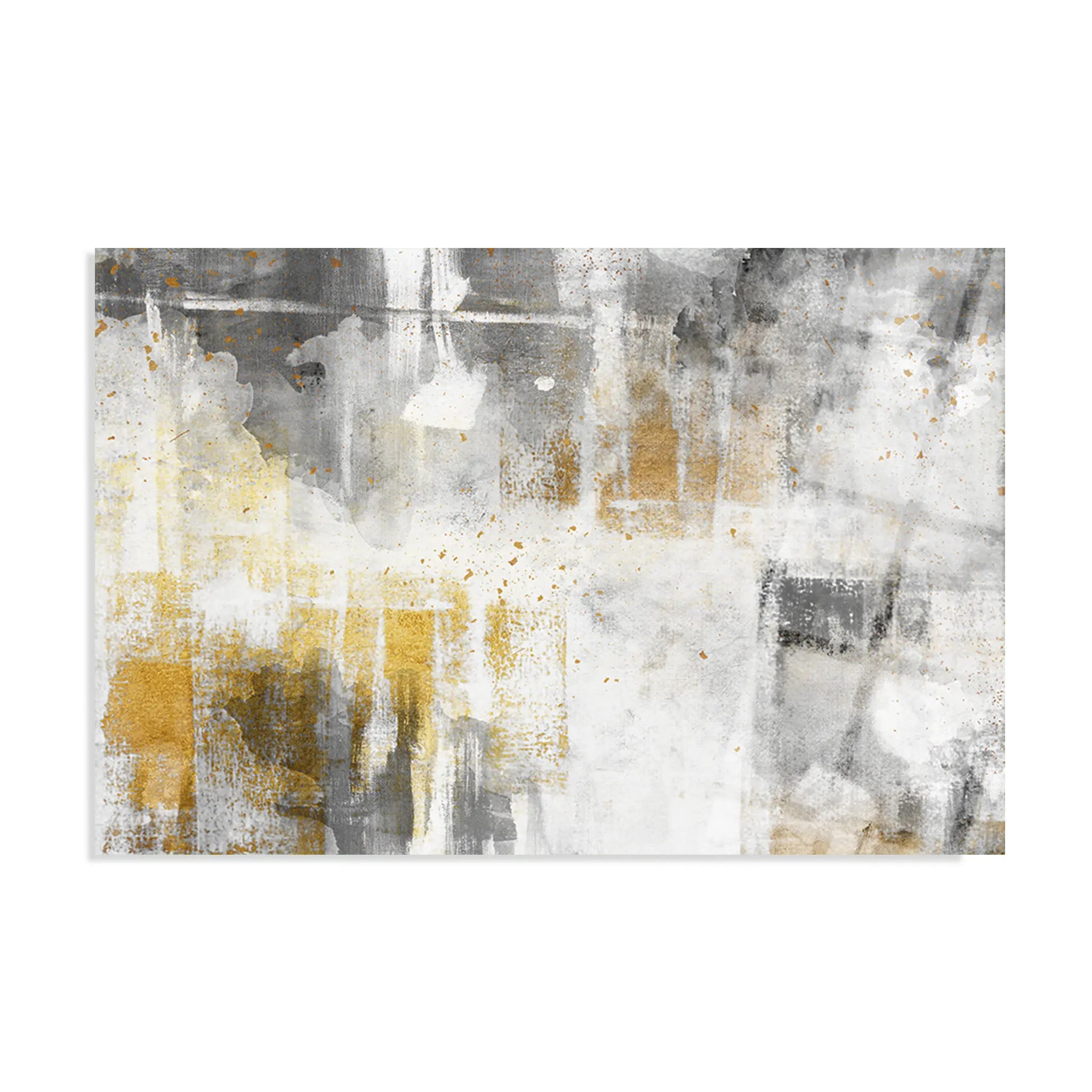 Abstract Glass Wall Art GAD049-A 90 x 60 cm