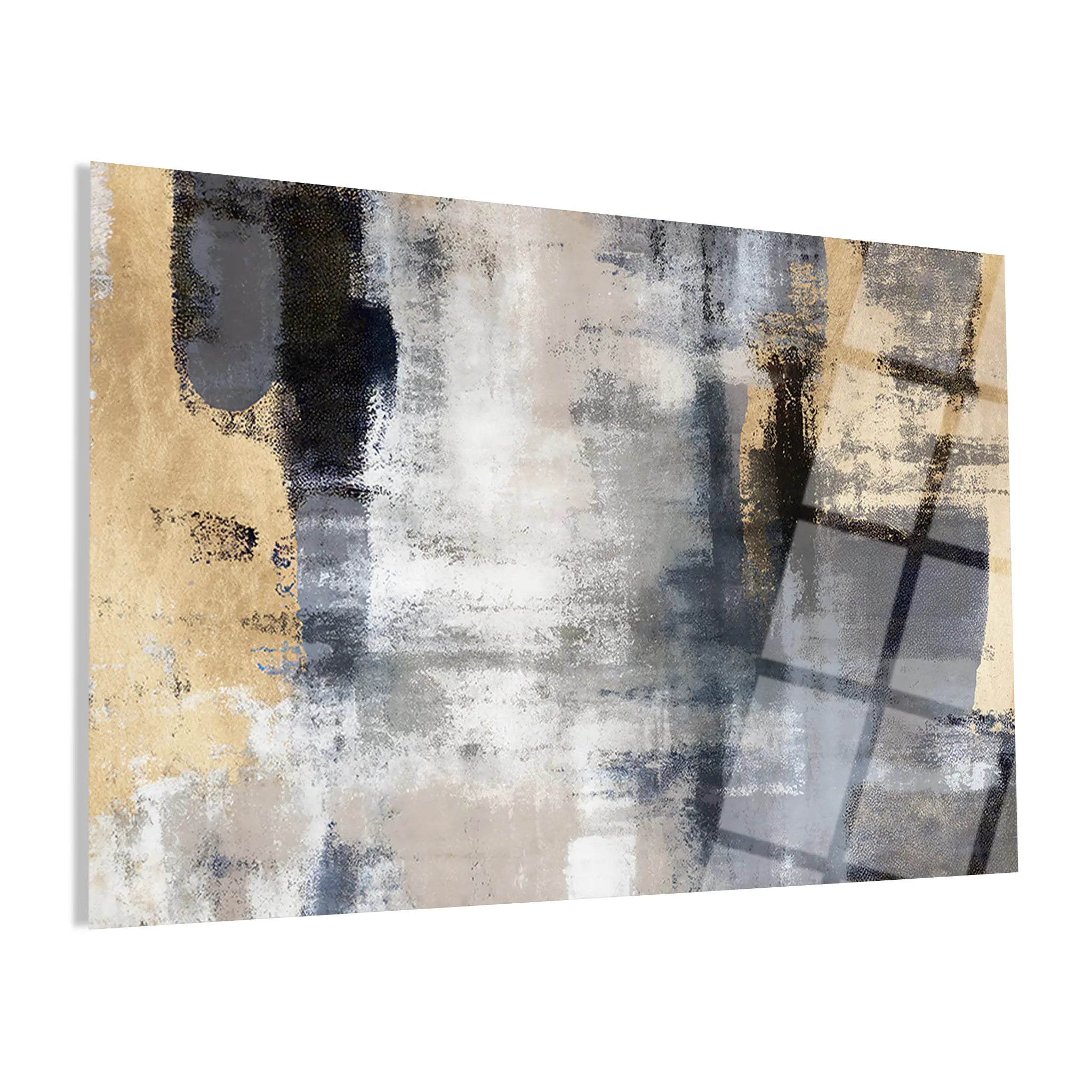 Abstract Glass Wall Art GAD050-A 90 x 60 cm