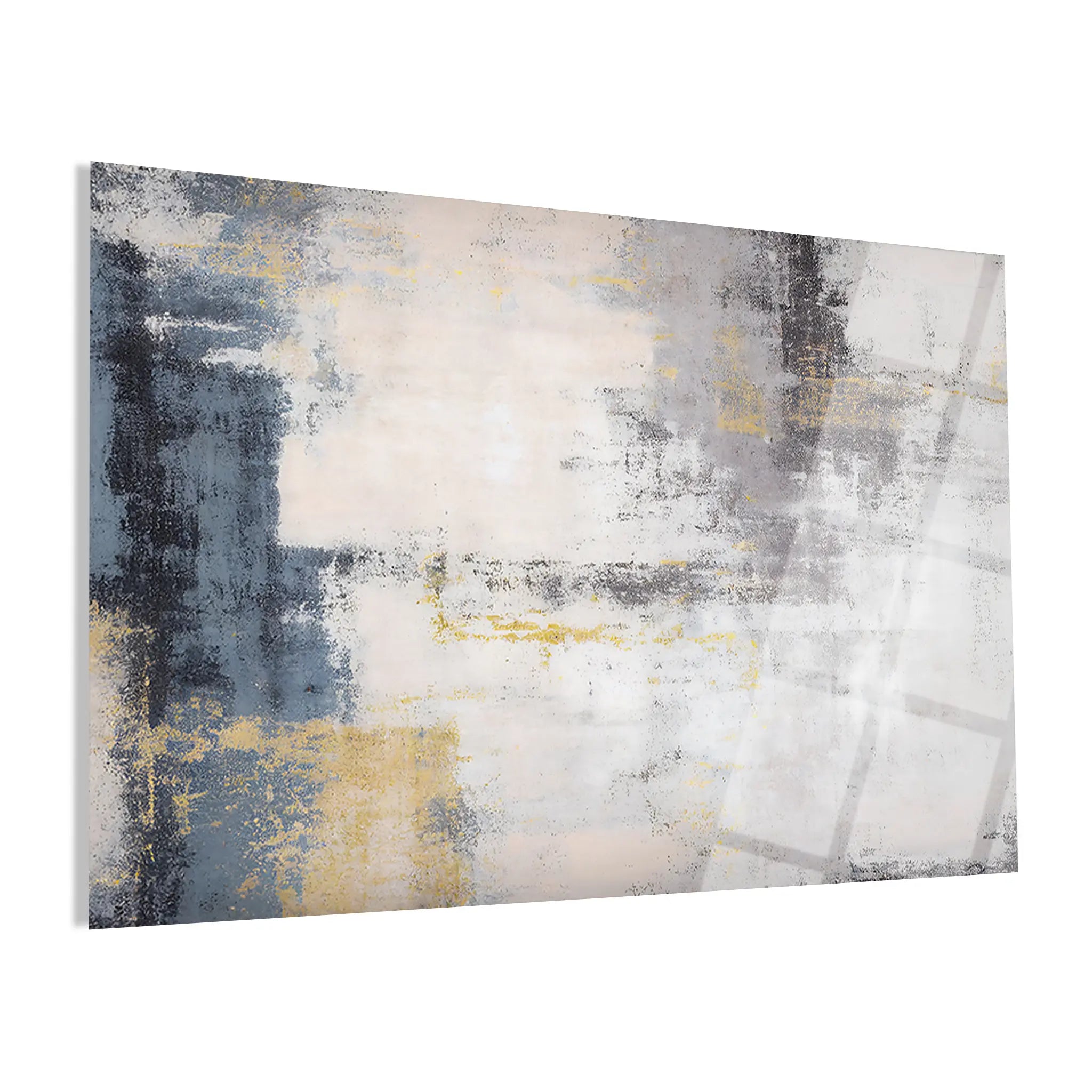 Abstract Glass Wall Art GAD053-A 90 x 60 cm