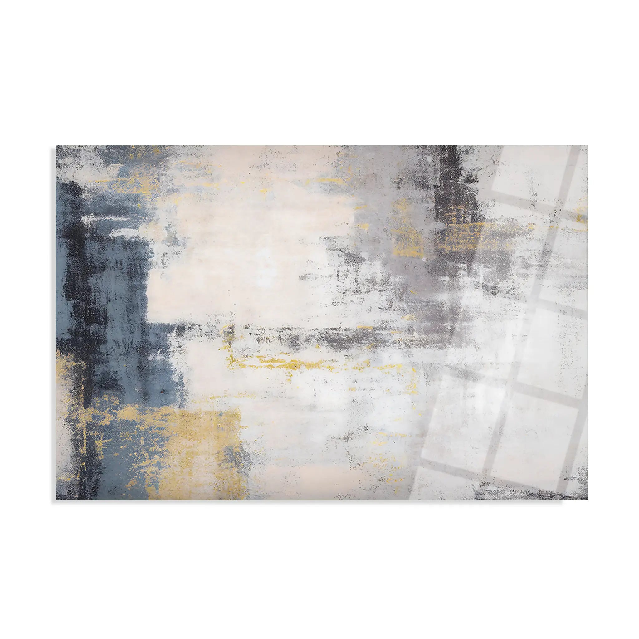 Abstract Glass Wall Art GAD053-A 90 x 60 cm