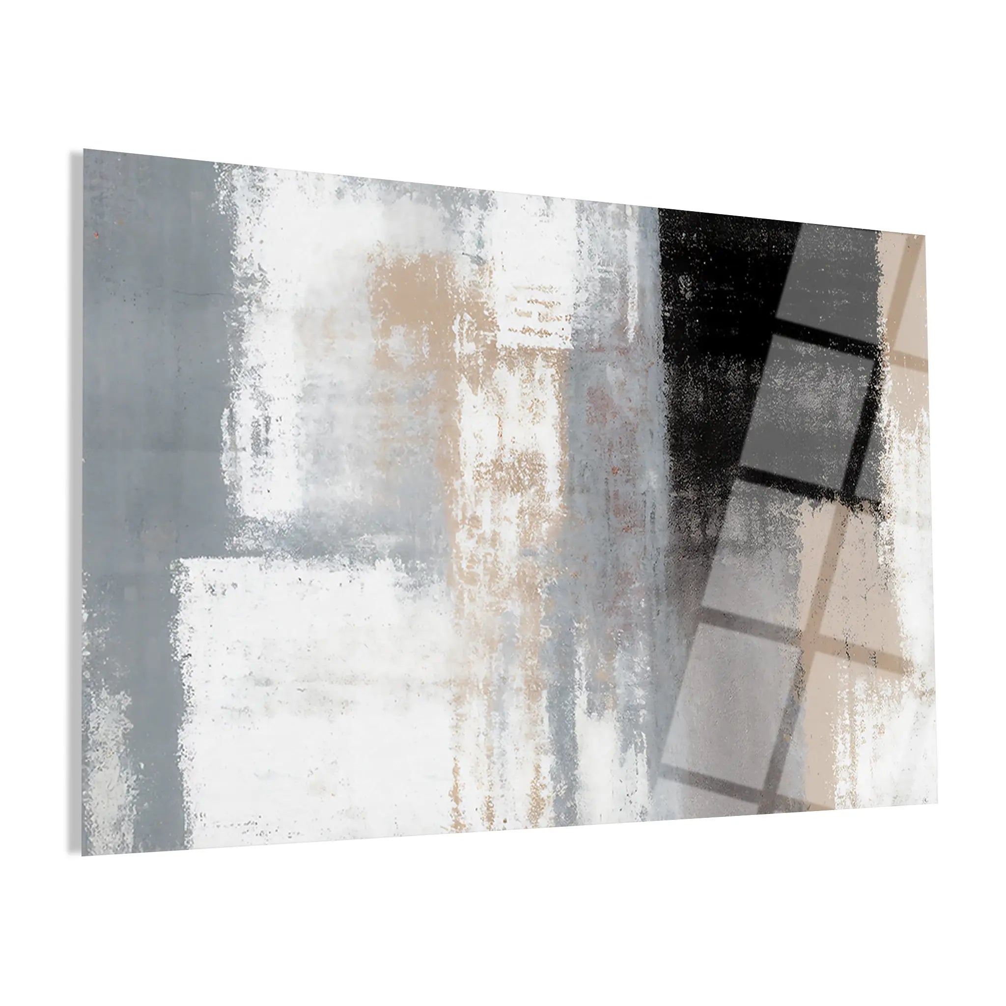 Abstract Glass Wall Art GAD054-A 90 x 60 cm