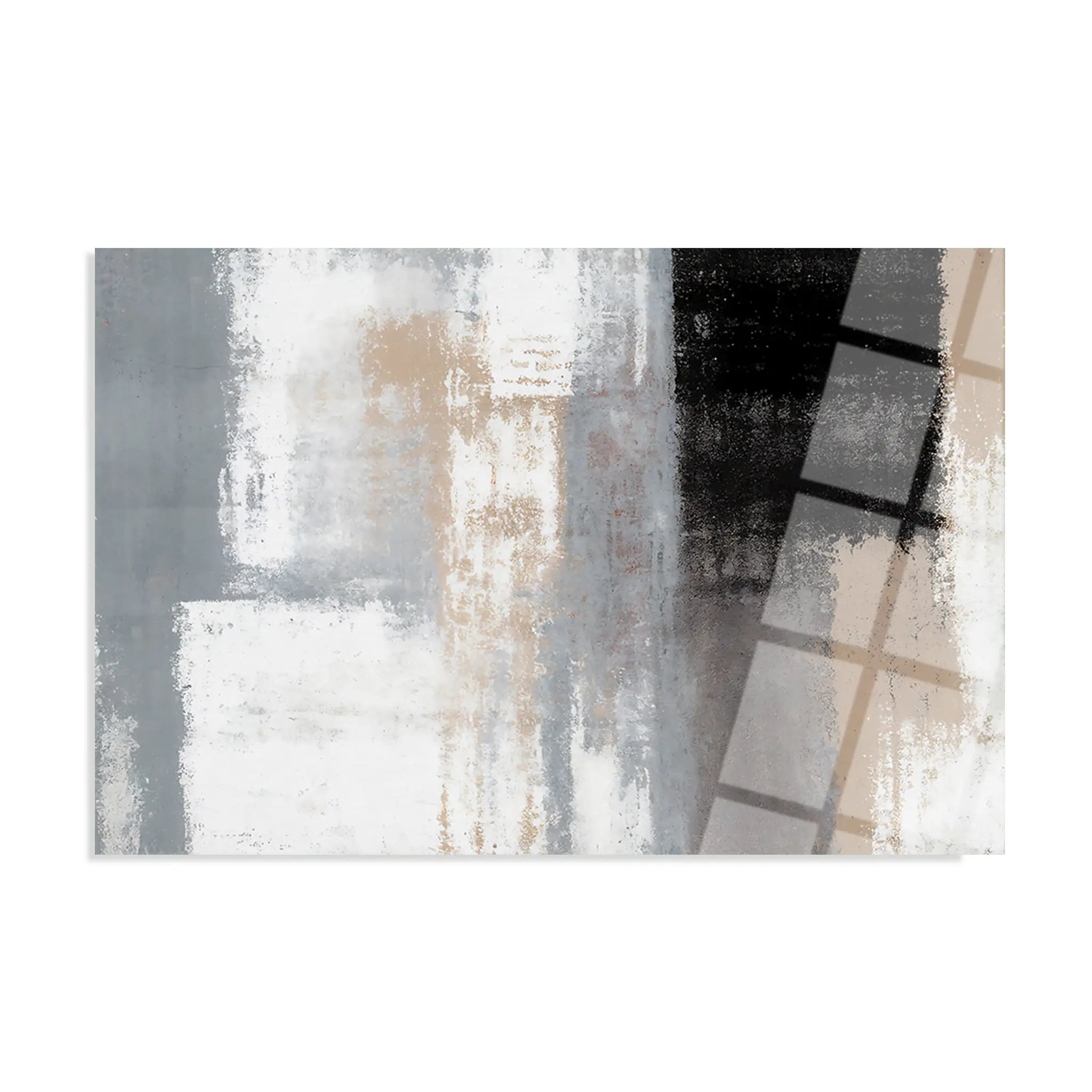 Abstract Glass Wall Art GAD054-A 90 x 60 cm