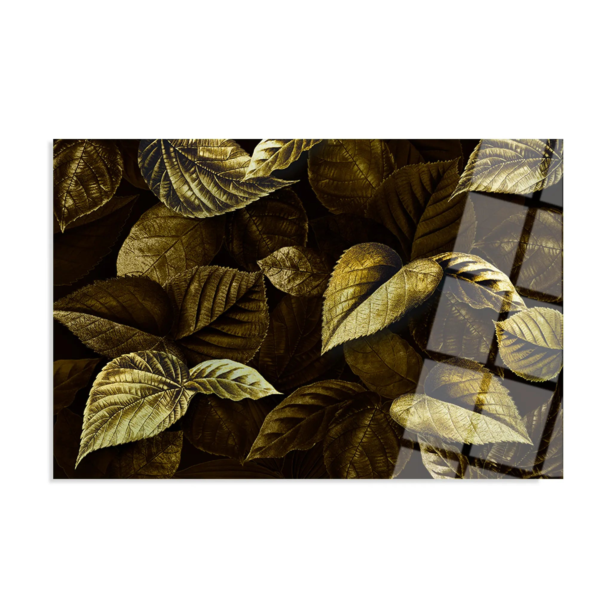 Floral Glass Wall Art GAD055-F 90 x 60 cm